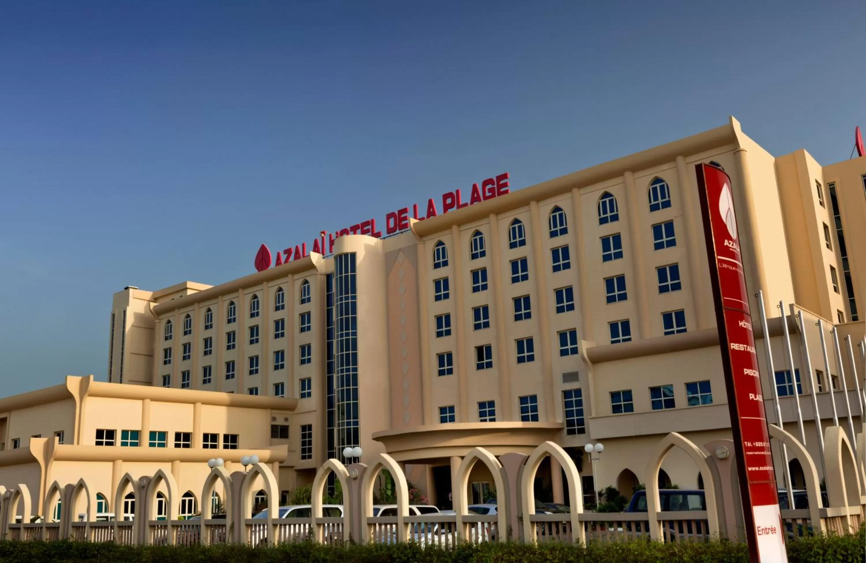 Facade/entrance in Azalaï Hôtel Cotonou