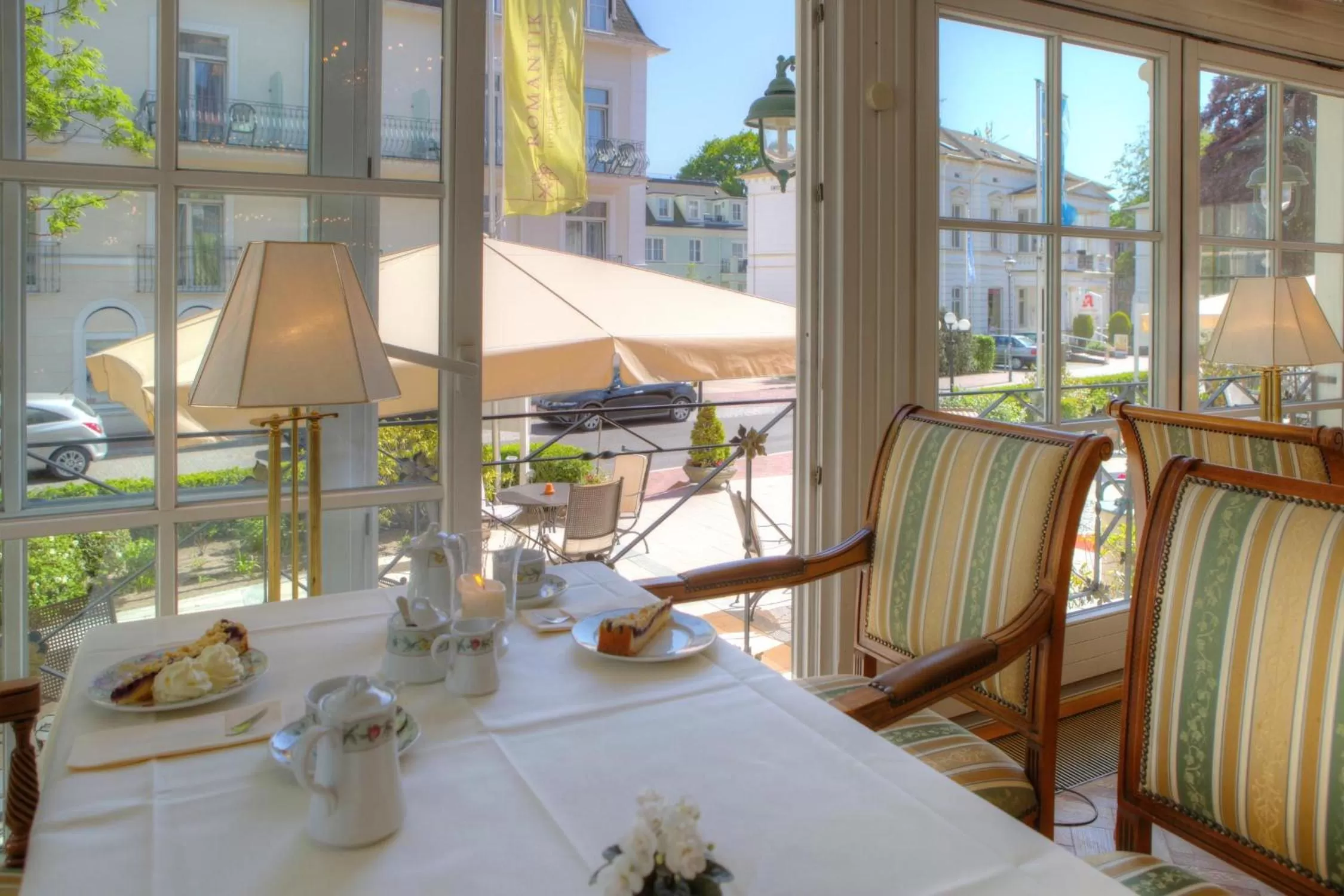 Restaurant/places to eat in SEETELHOTEL Villa Esplanade mit Aurora die zwei Villen als Rückzugsorte mit Stil, Genuss und Geschichte