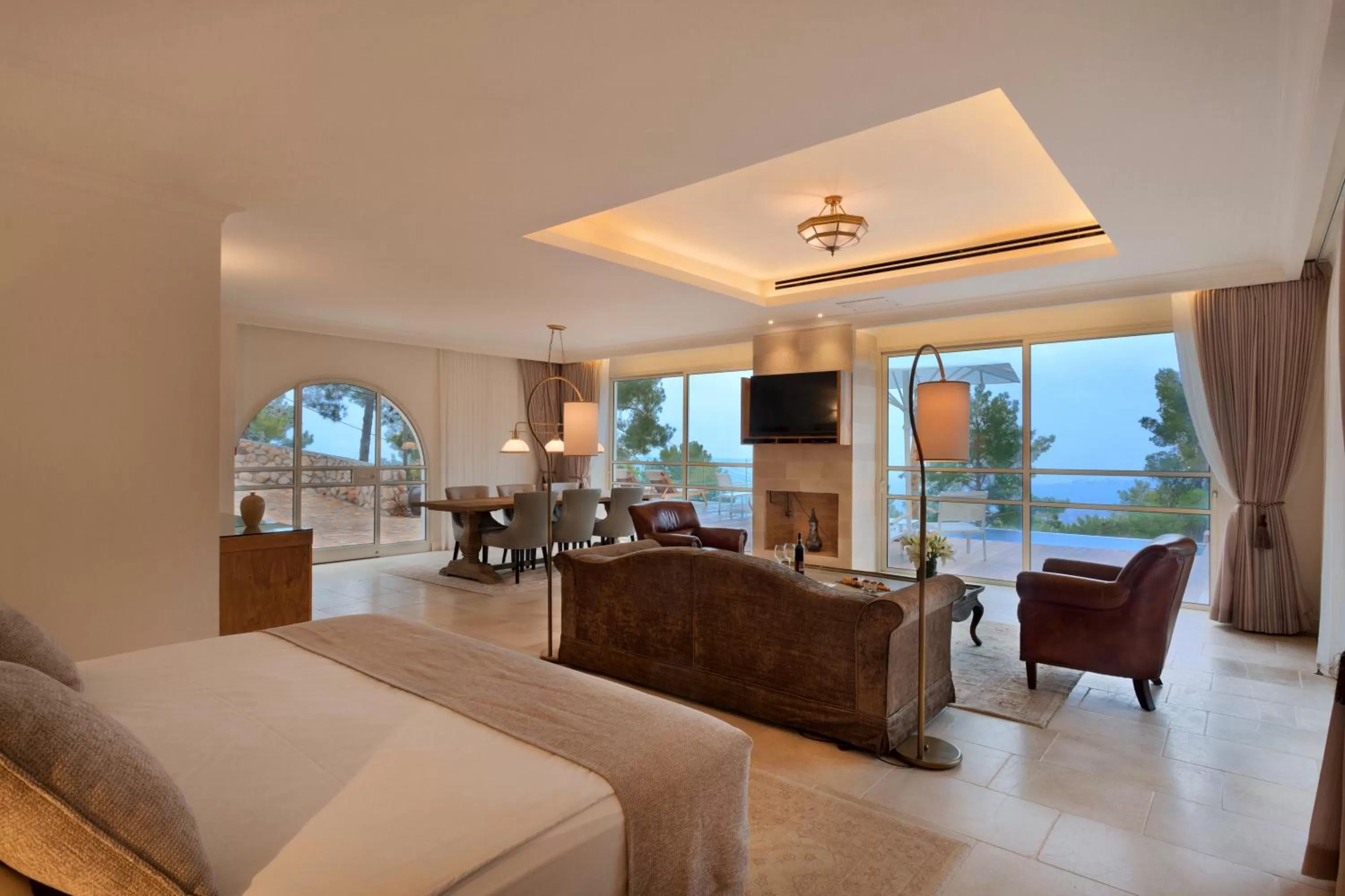 Bed in Herbert Samuel Bayit Bagalil Boutique