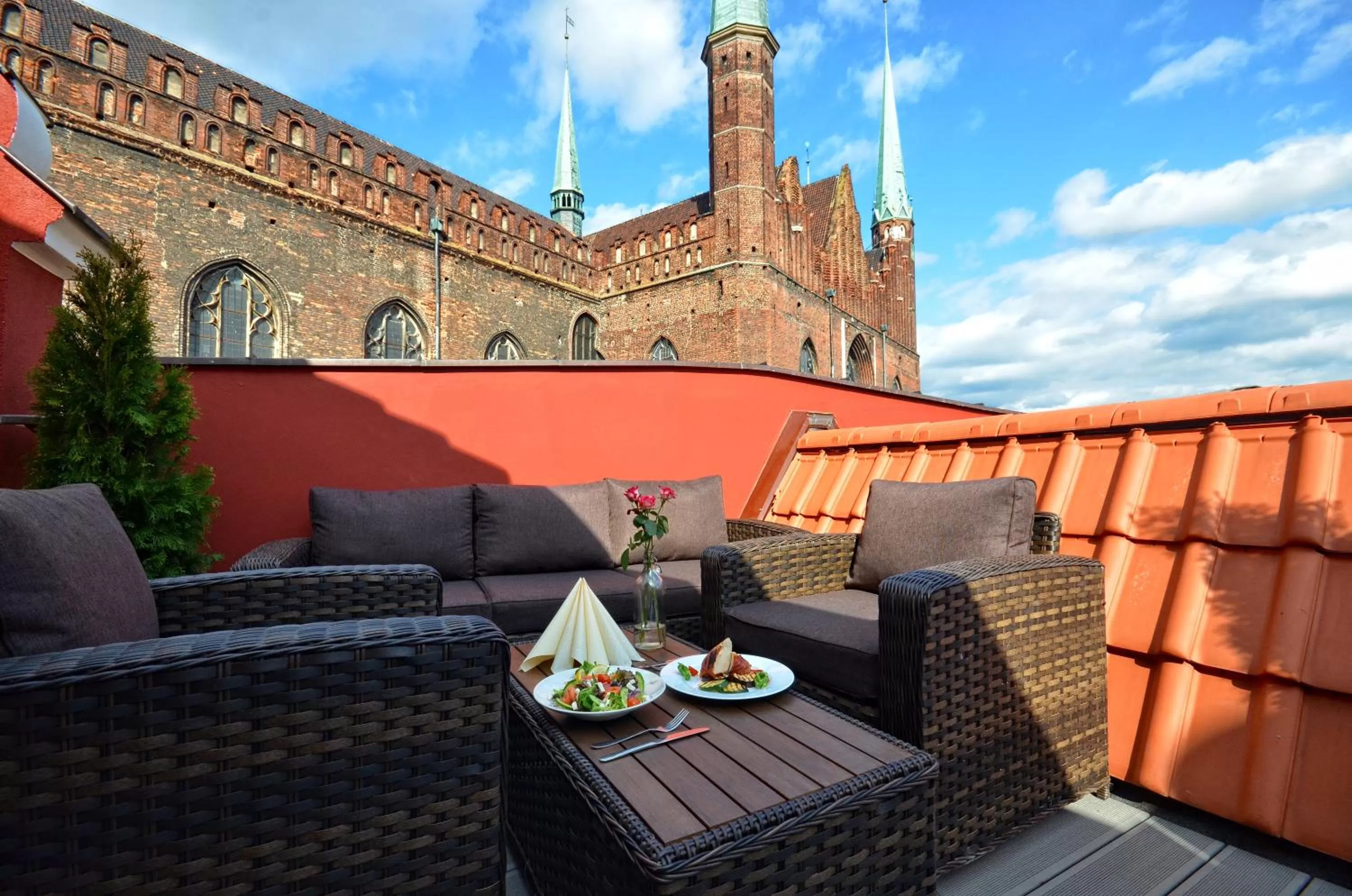 Balcony/Terrace in Stay inn Hotel Gdańsk