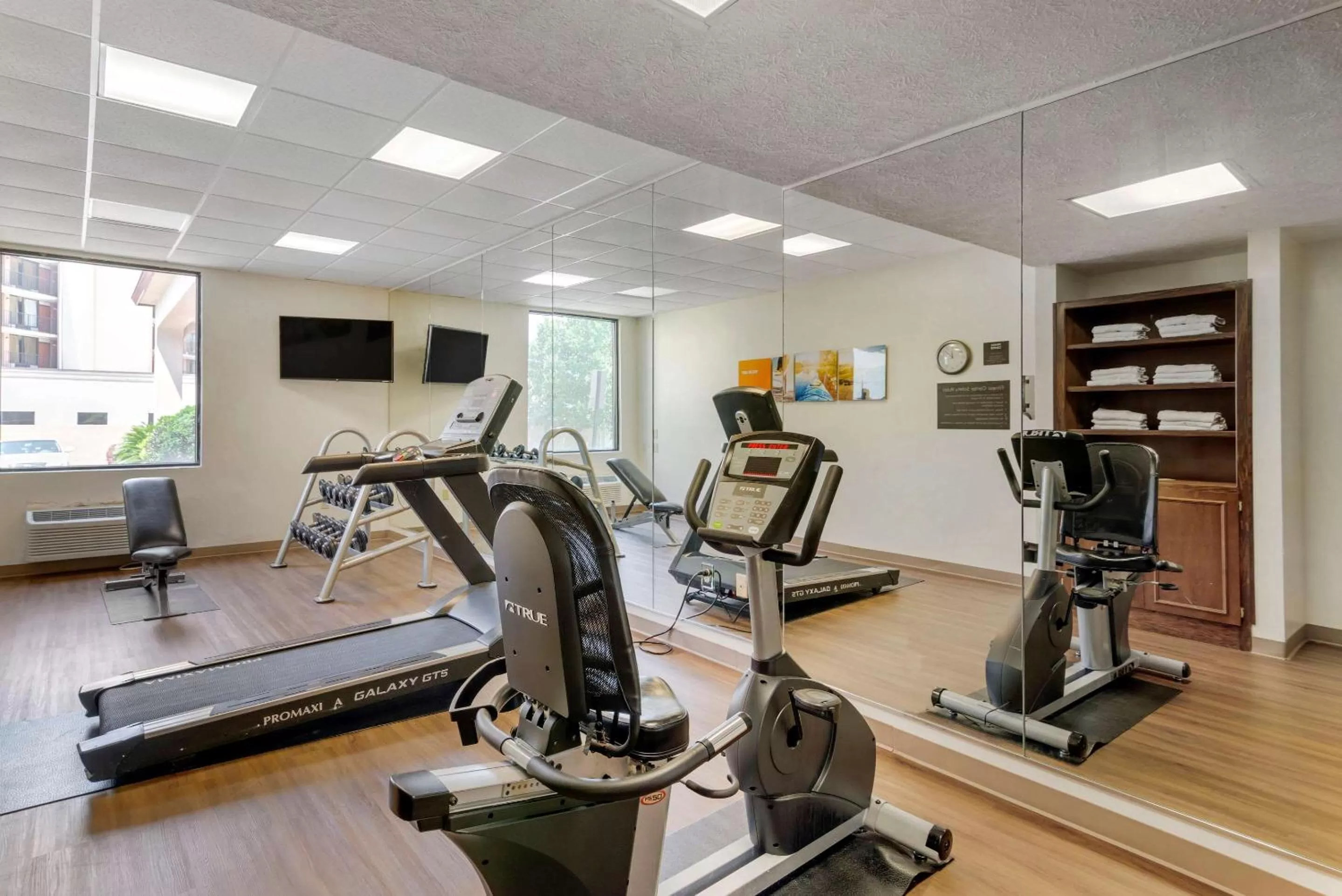 Fitness centre/facilities in Comfort Inn Columbus near Fort Benning