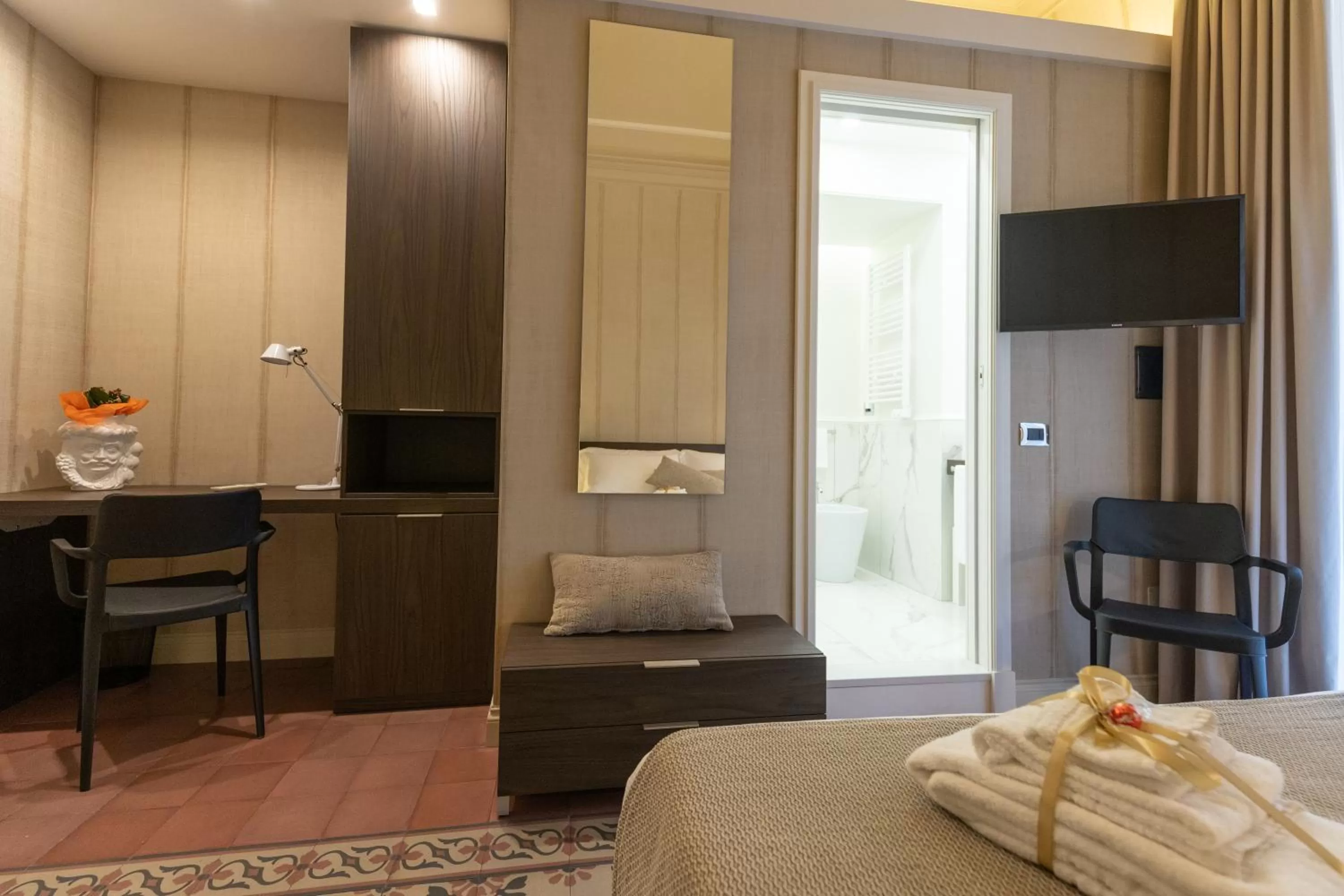 Photo of the whole room, Bed in B&B Palazzo Perrotta