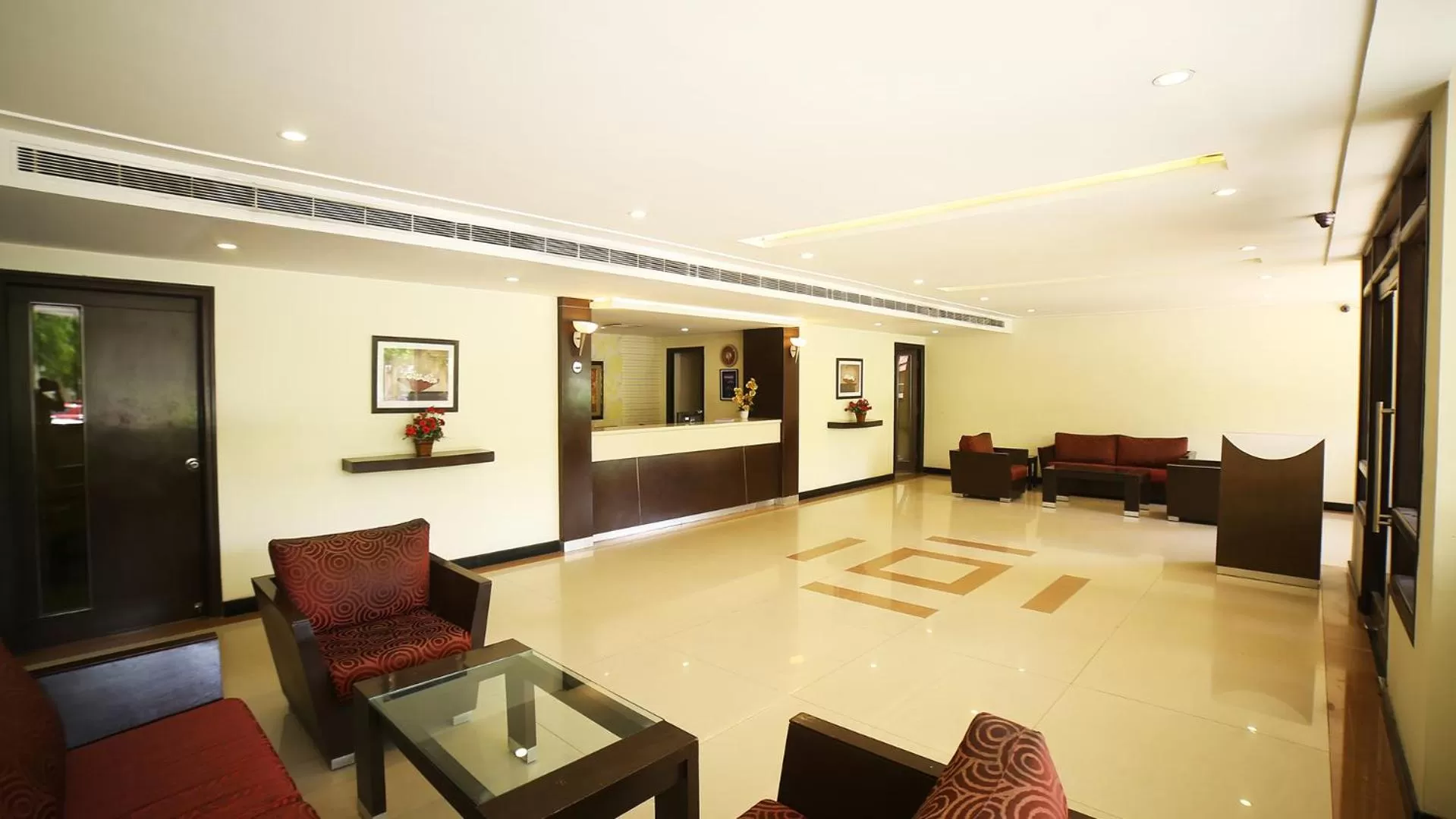 Living room in Hotel Rajavihar