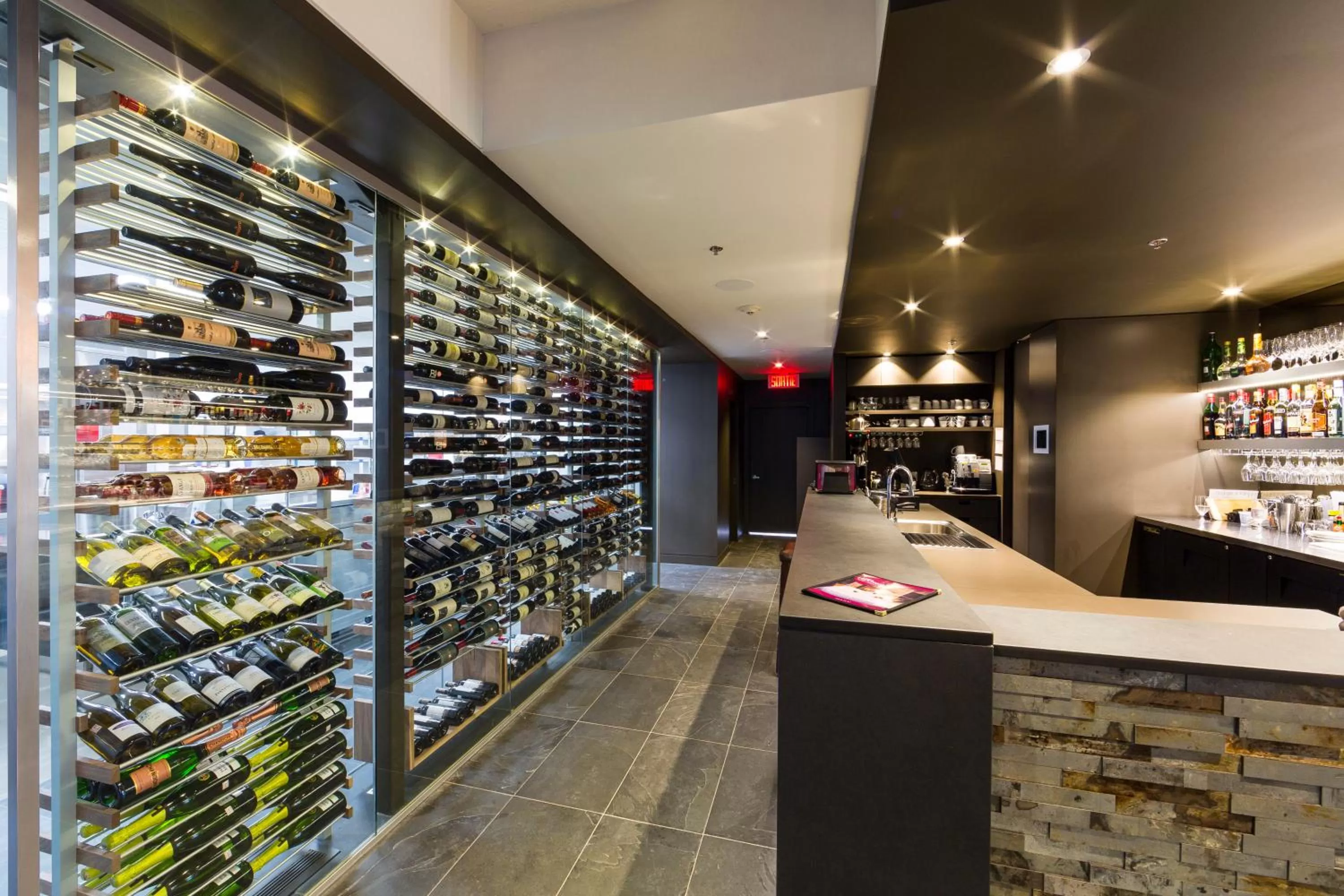 Lounge or bar in Chez Truchon Bistro-Auberge