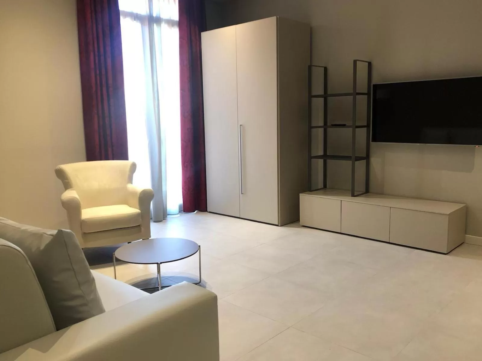 Seating area in Zanhotel Regina