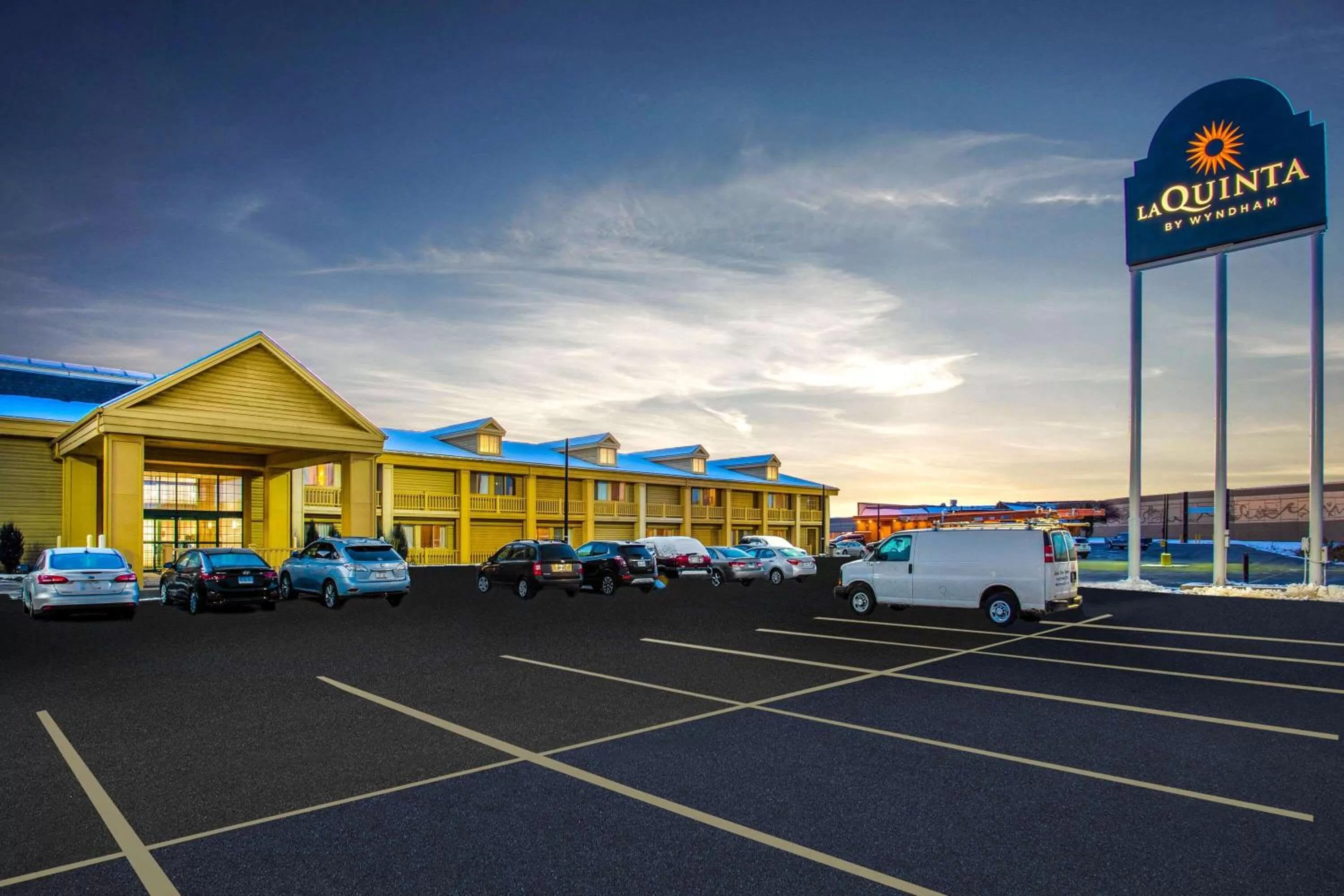 Property building in La Quinta Inn by Wyndham Oshkosh
