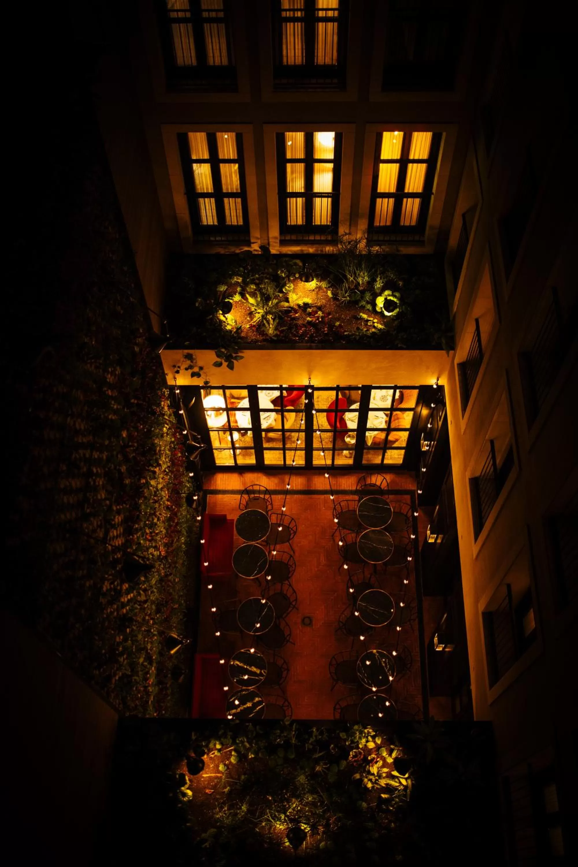 Patio in Wittmore Hotel - Adults Only, Small Luxury Hotels