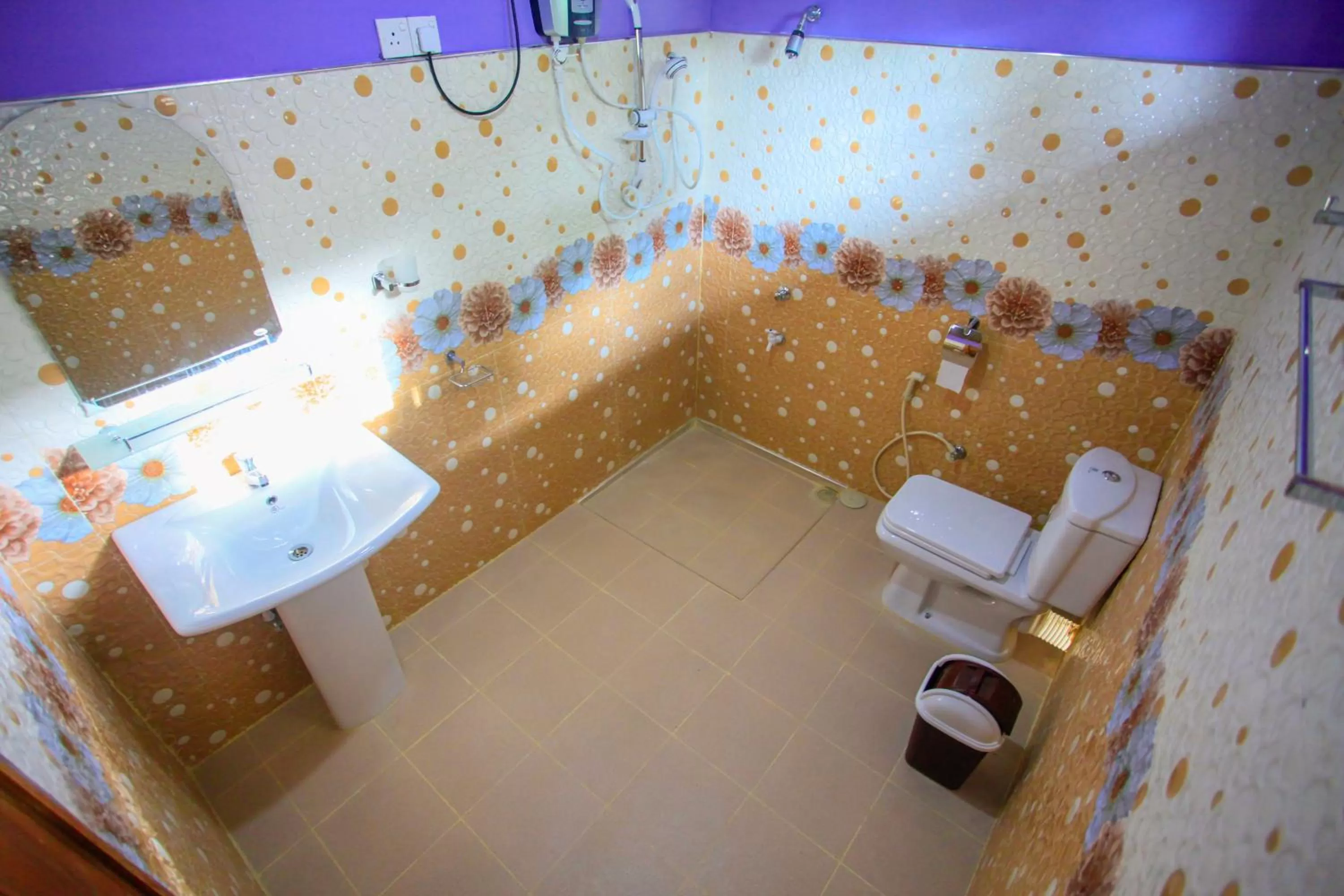 Bathroom in Madushanka Resort