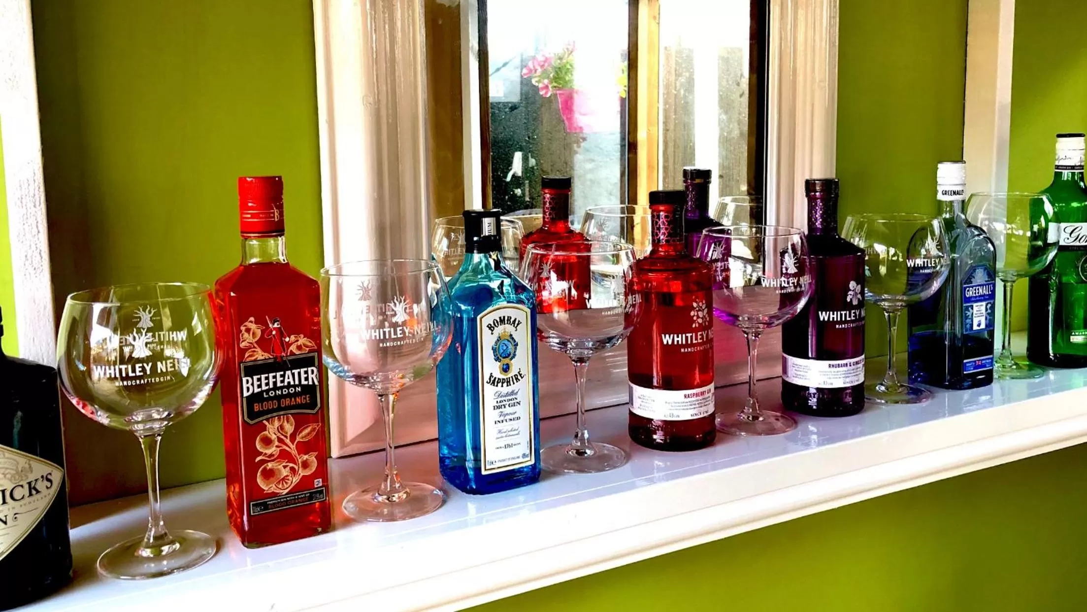 Drinks in The Black Swan Hotel