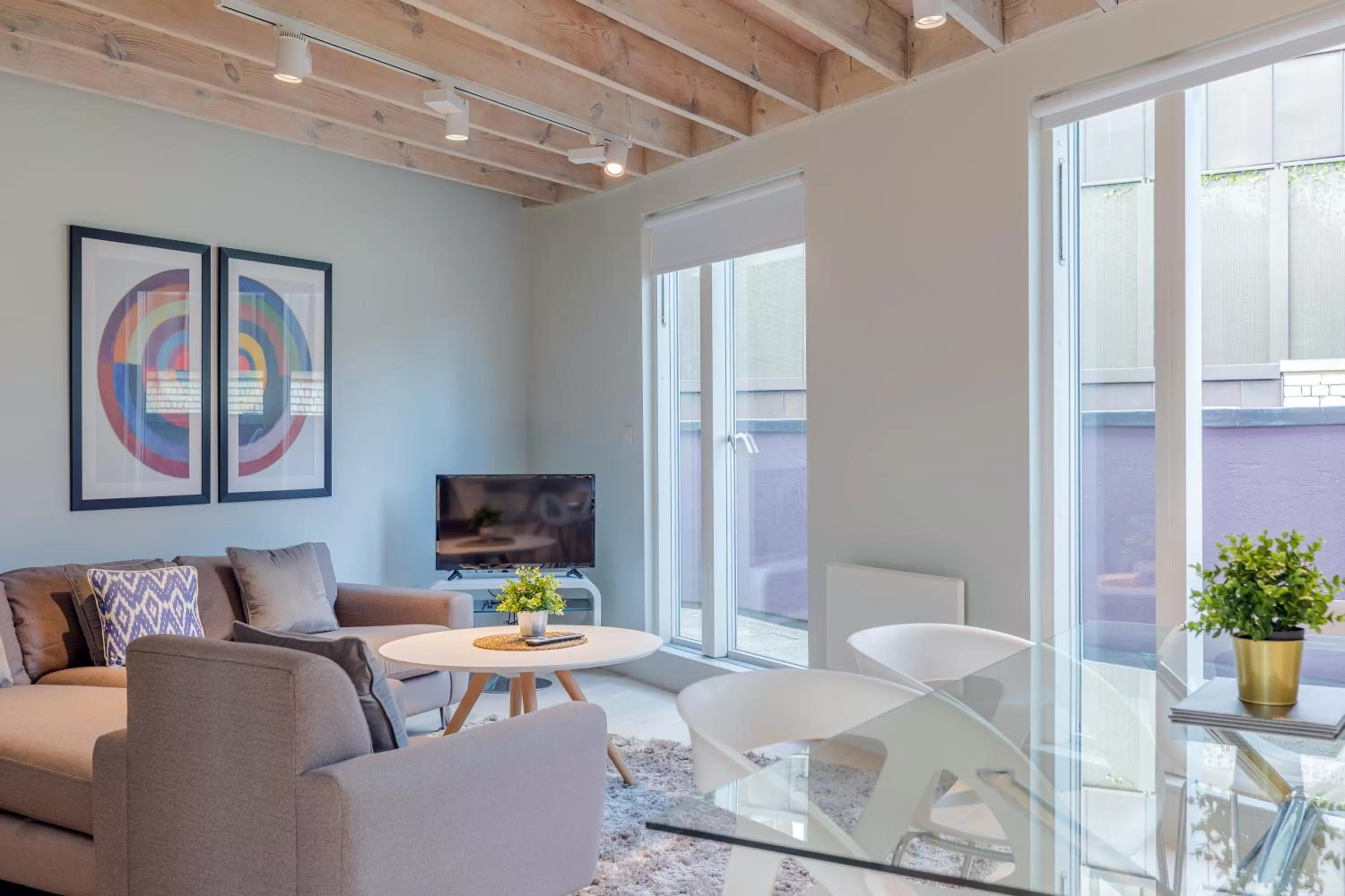 Living room, Seating Area in Holborn Apartments
