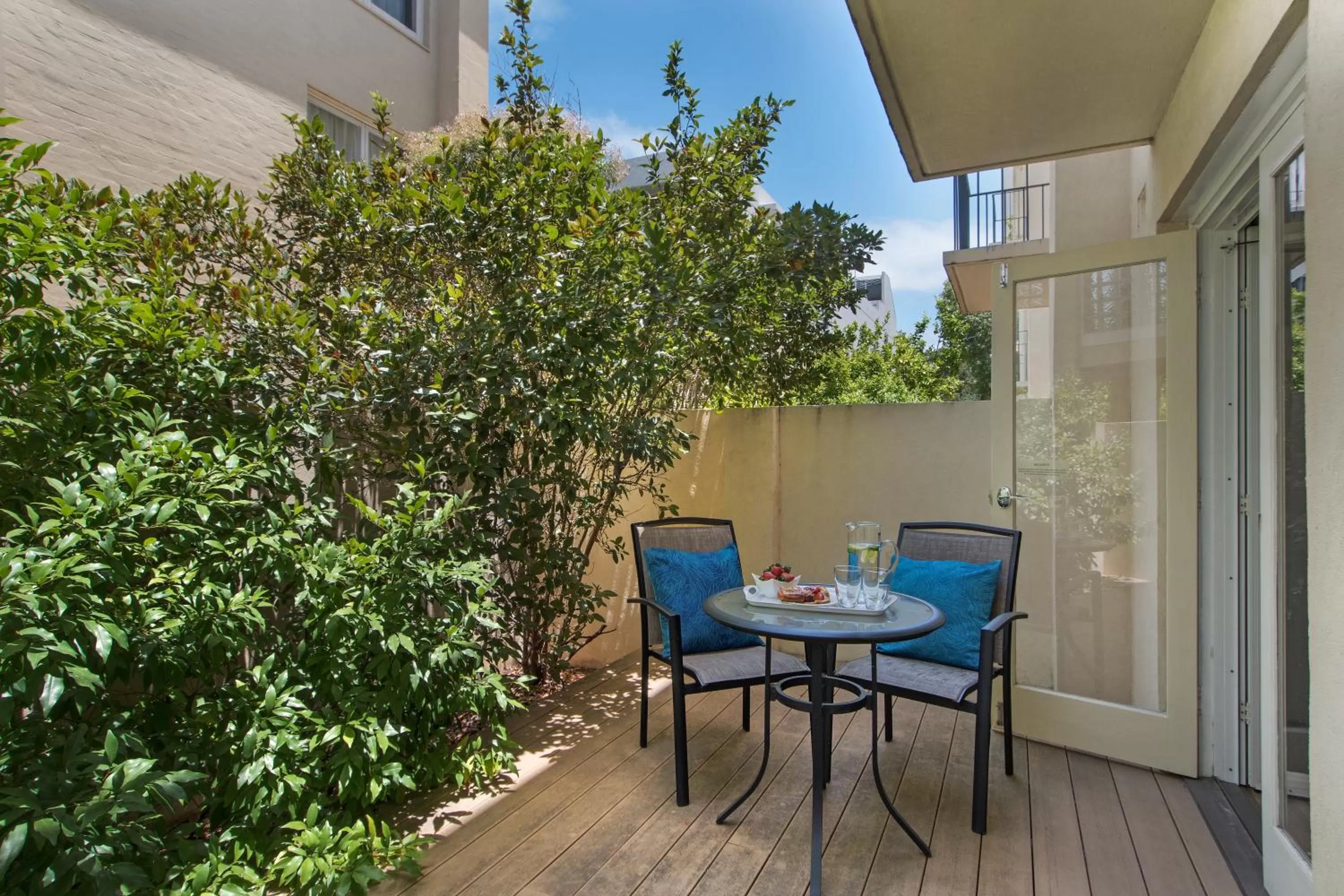 Patio in The Peninsula Riverside Serviced Apartments