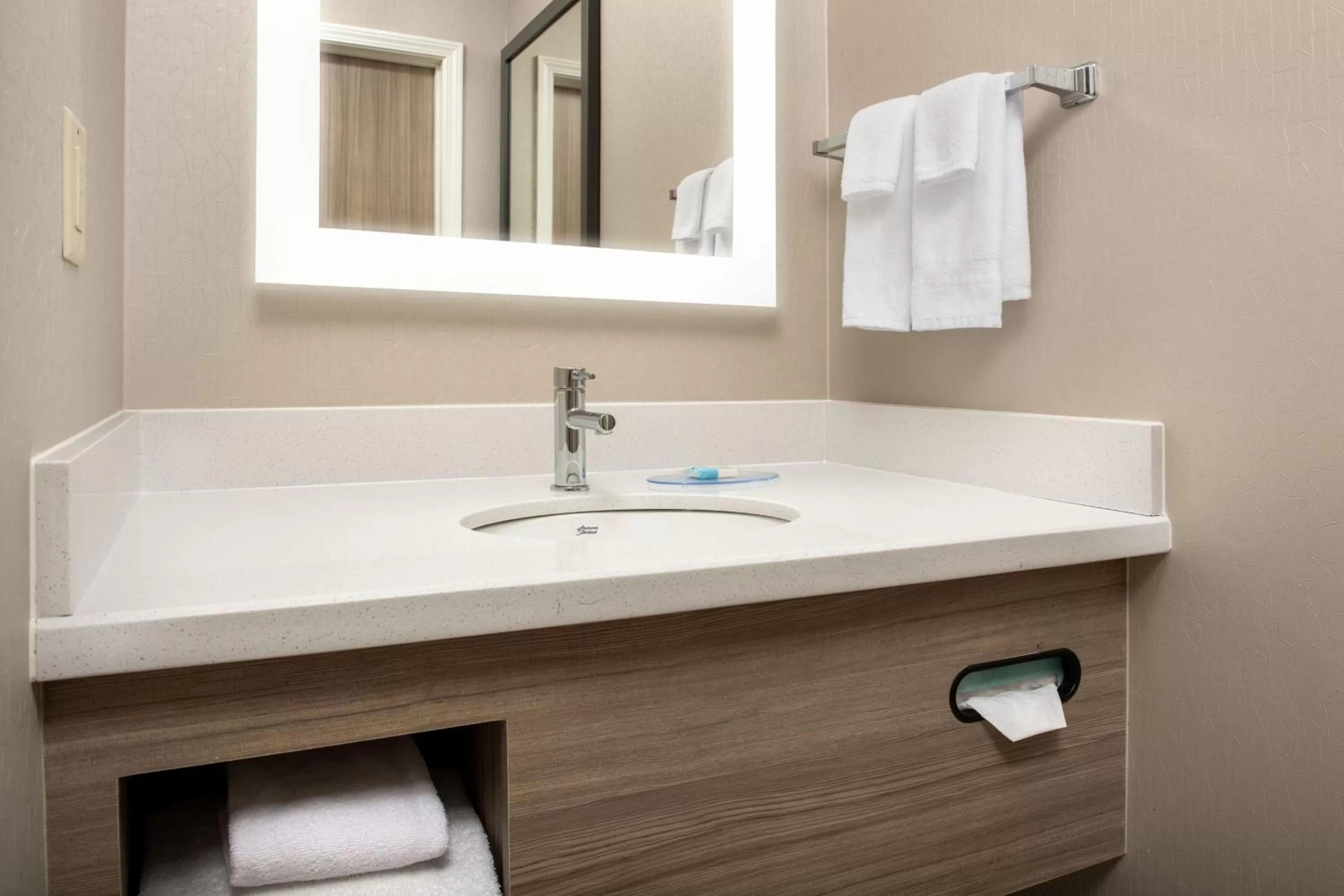 Bathroom in SpringHill Suites by Marriott Atlanta Buford/Mall of Georgia