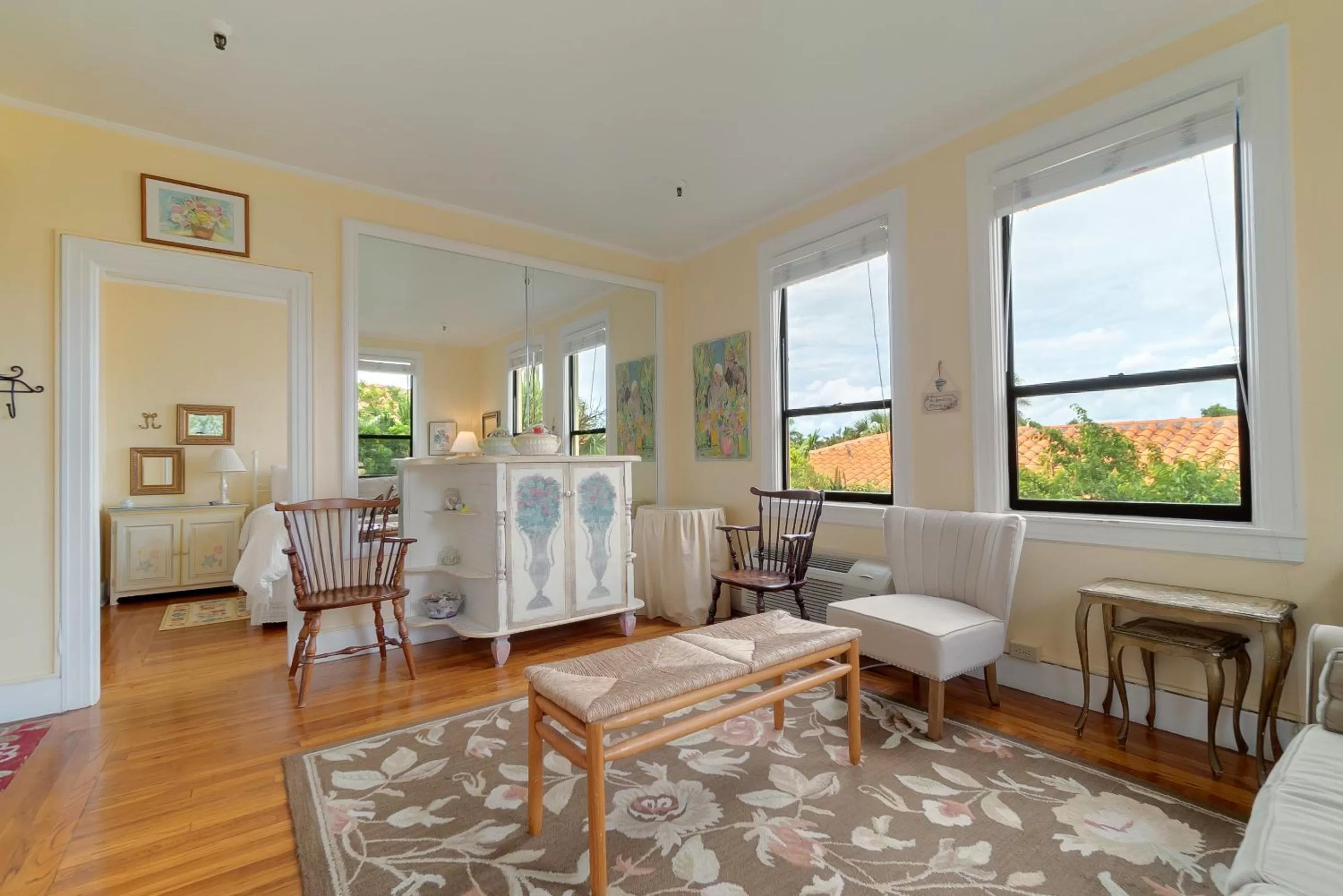 Living room in Tropicals of Palm Beach