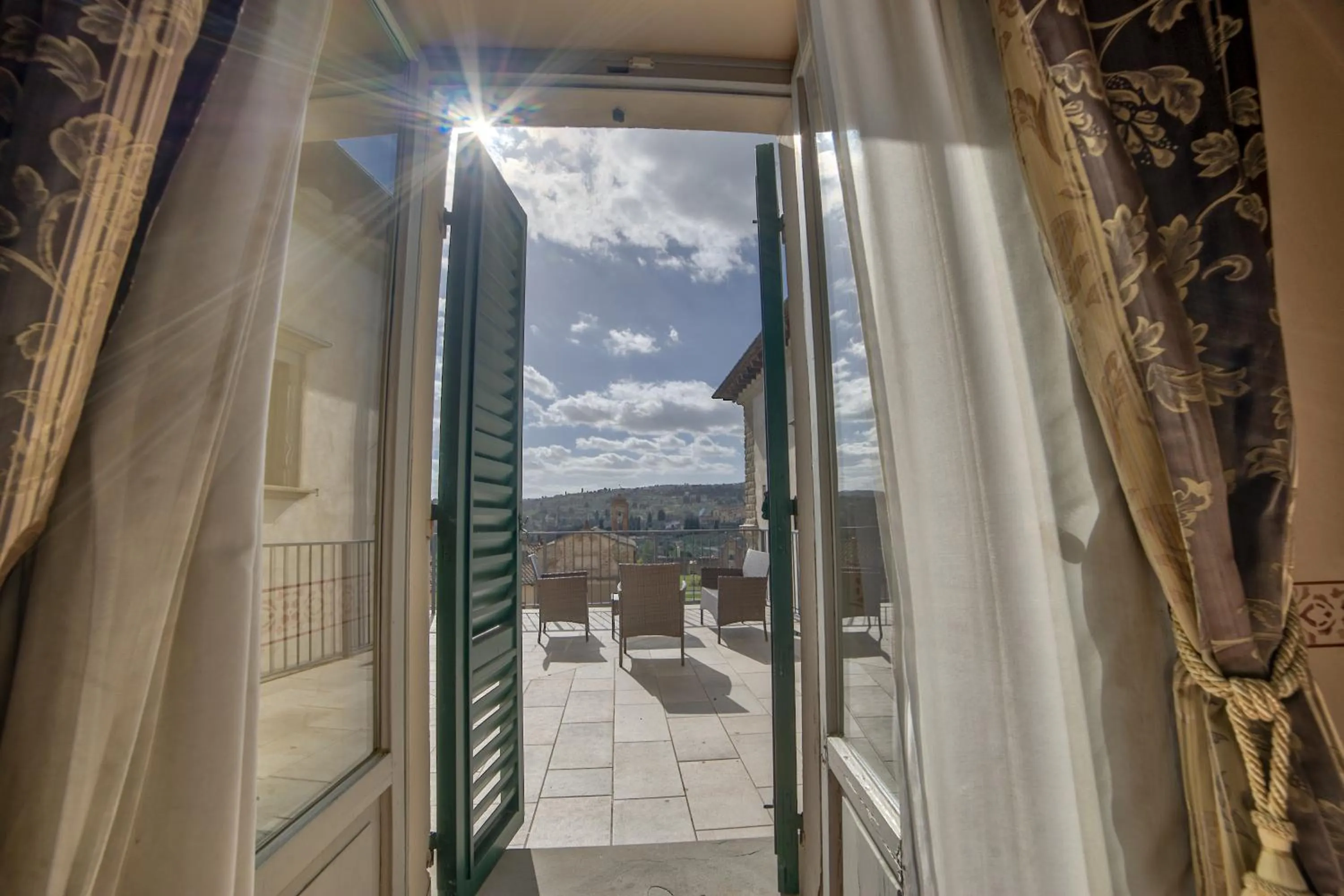 Balcony/Terrace in Hotel Logge Dei Mercanti