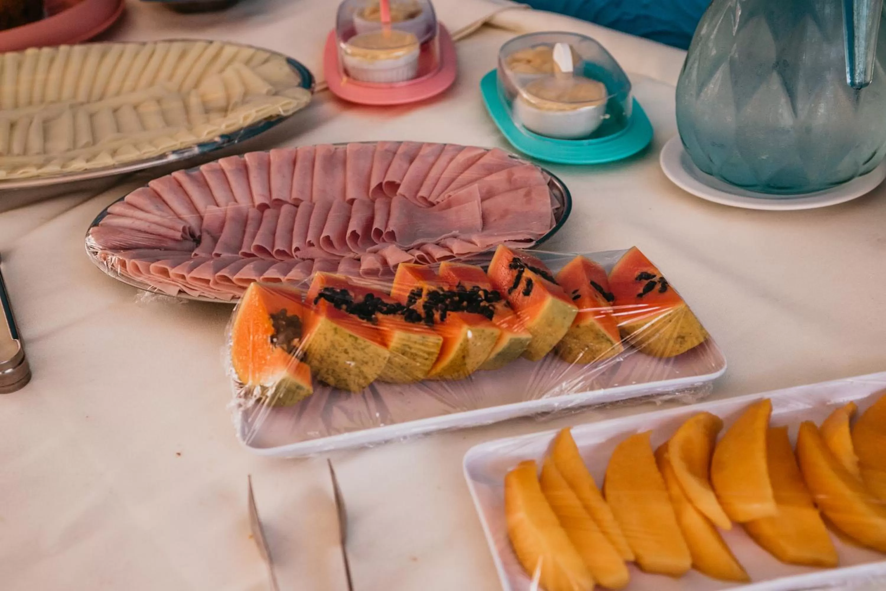 Buffet breakfast in Pousada Costamar