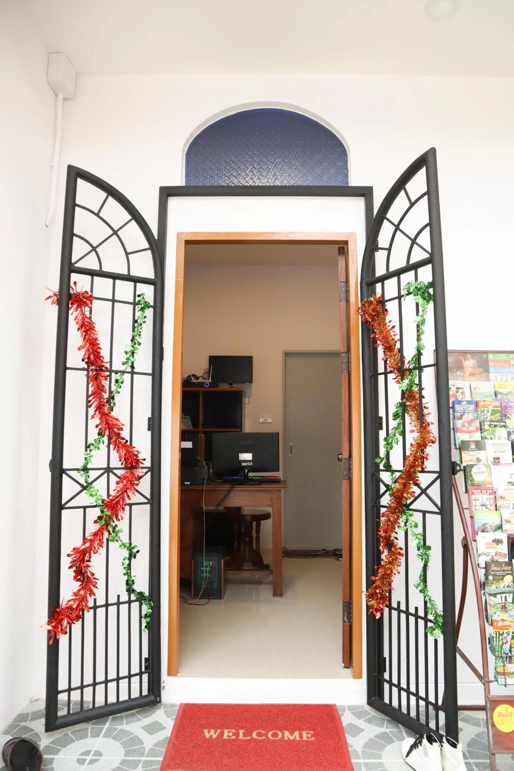 Facade/entrance in Chiang Mai Heritage House