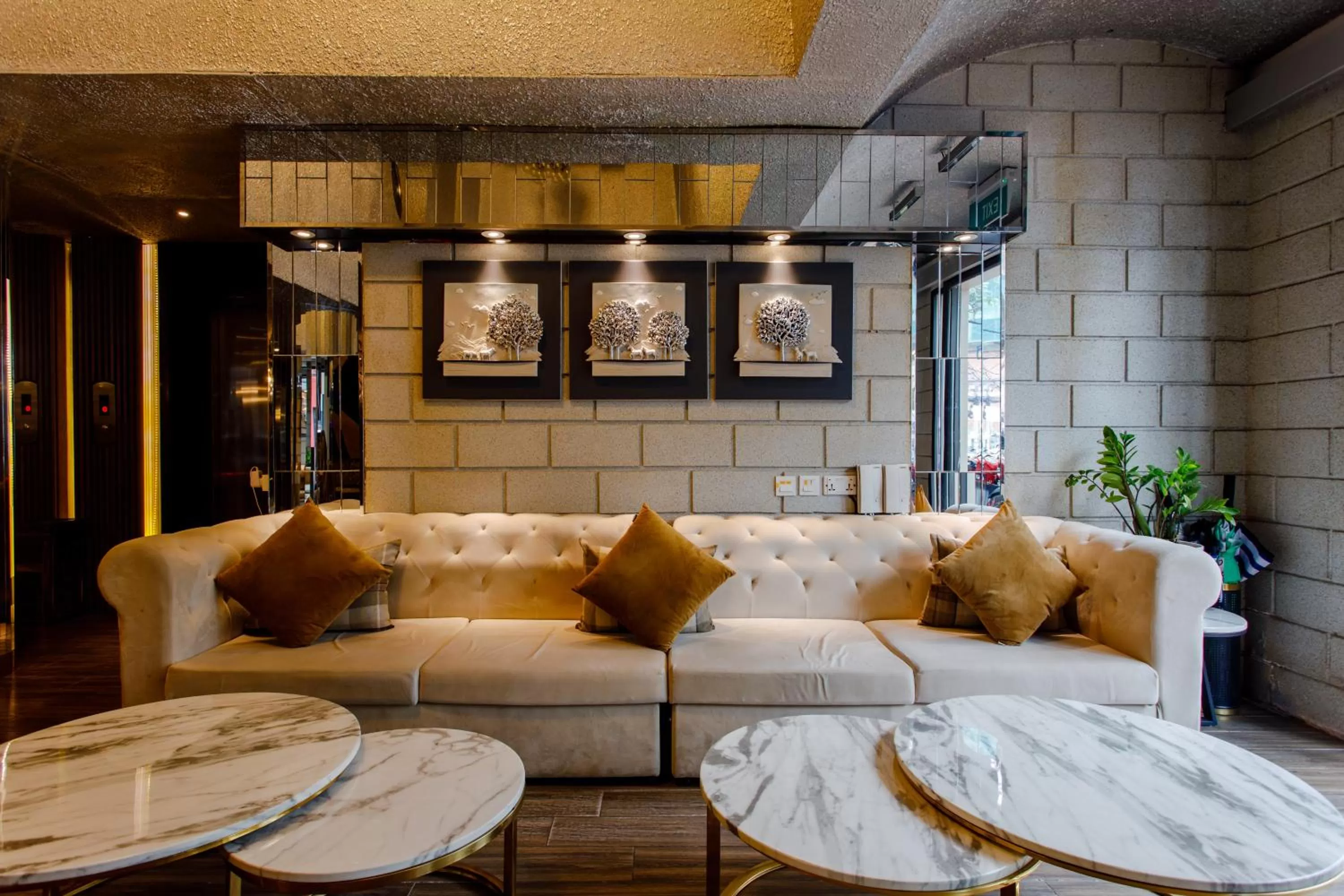 Lobby or reception in KP Hotel