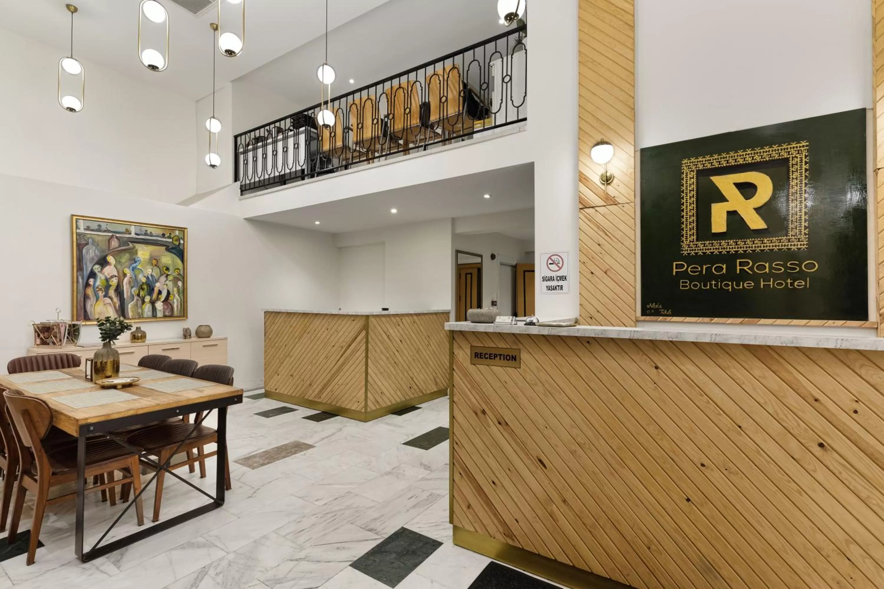Lobby or reception in Pera Rasso Hotel