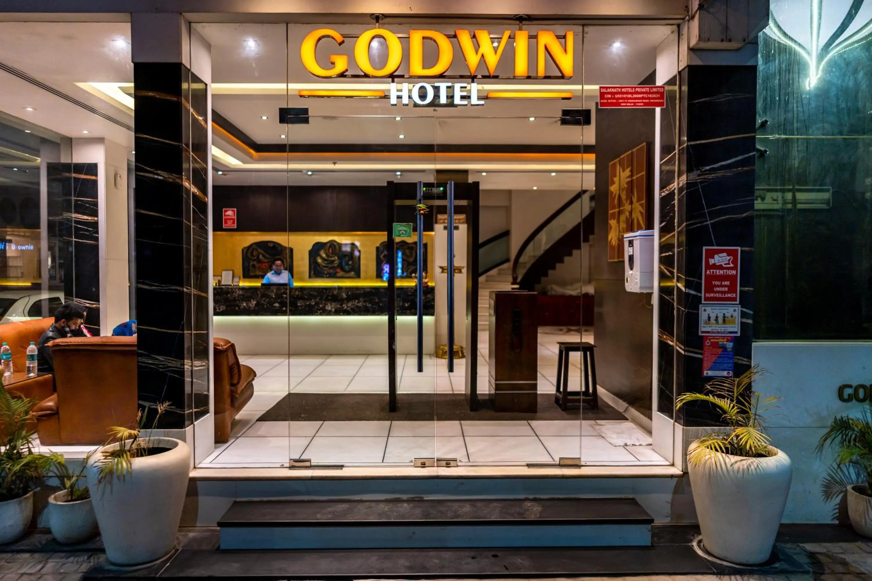 Property logo or sign in Hotel GODWIN DELUXE - New Delhi Railway Station - Paharganj