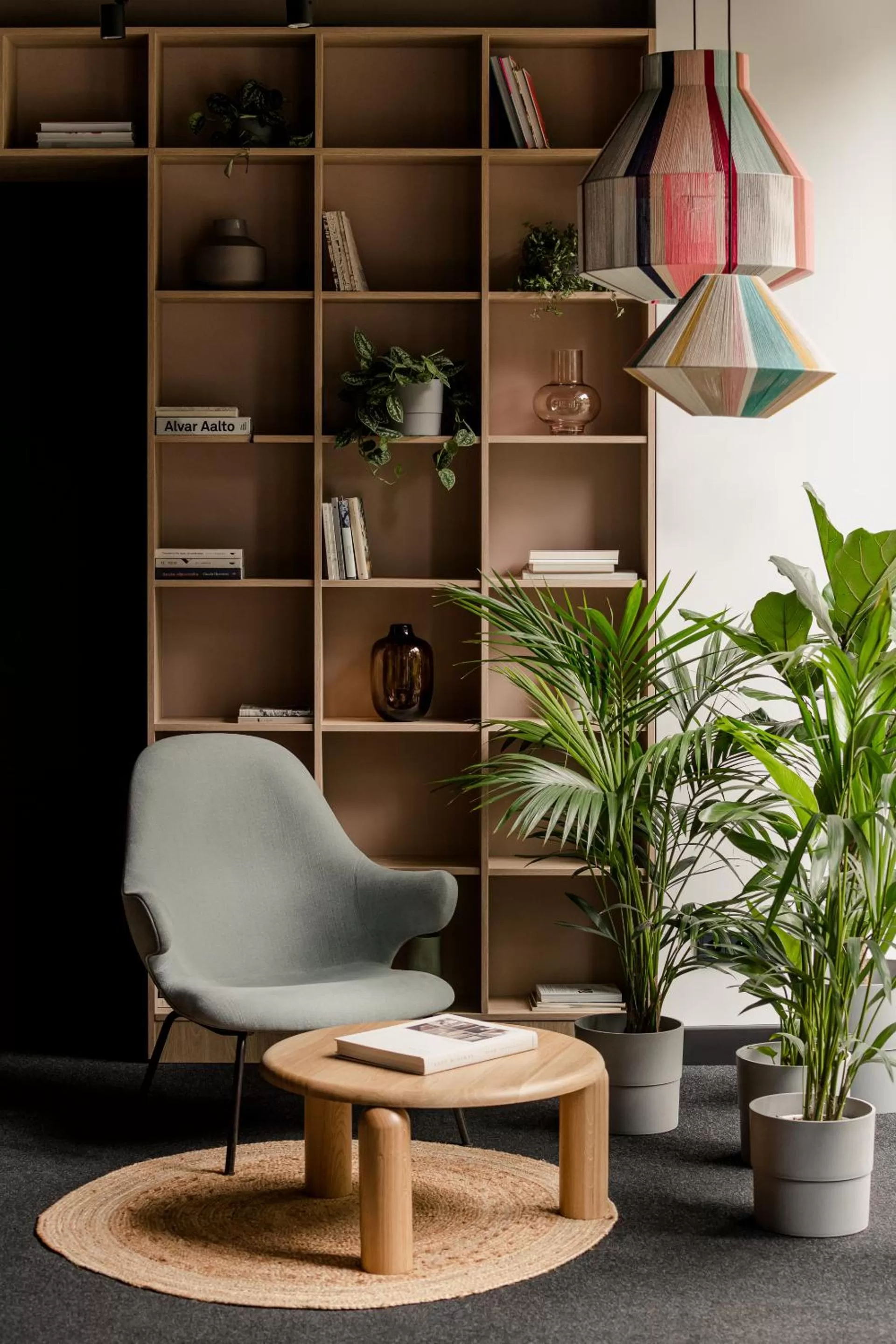 Library in PLANTONIA Aparthotel