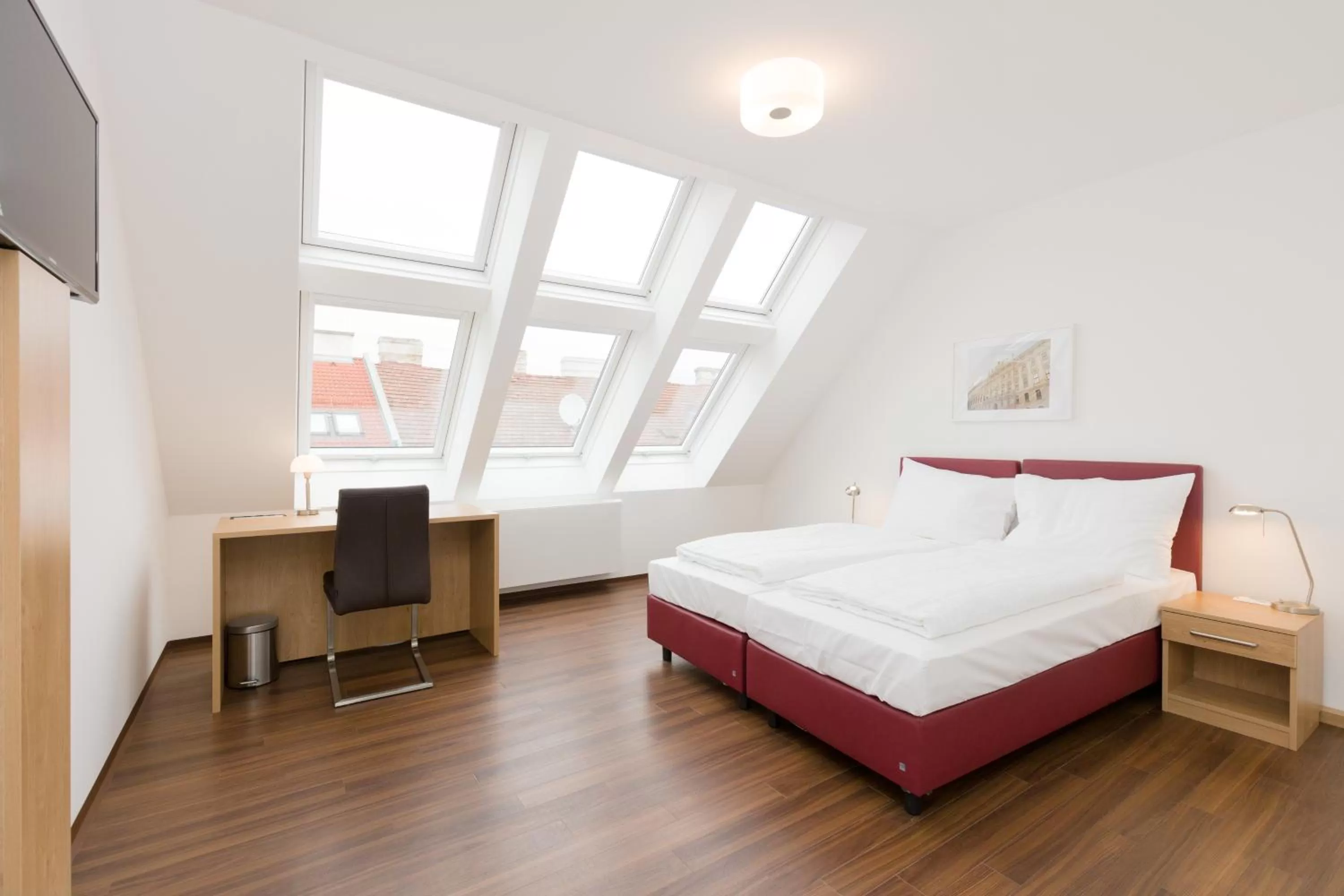 Bed in Vienna Stay Apartments or Rooms 1050