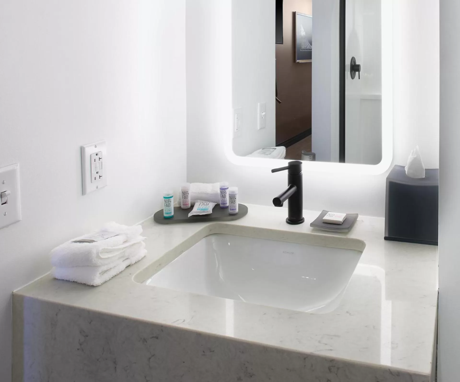 Bathroom in TRYP by Wyndham Pittsburgh/Lawrenceville