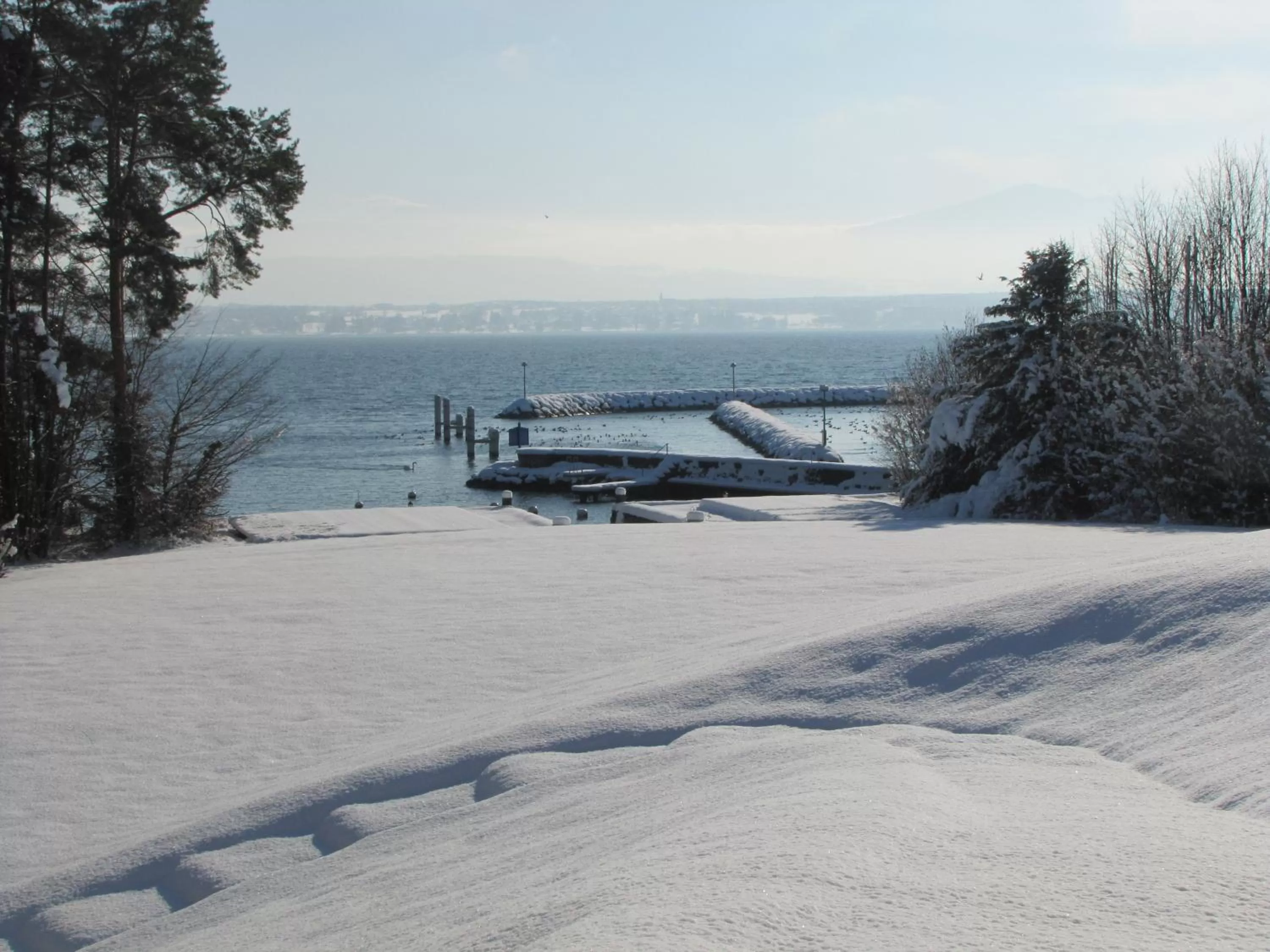 Lake view in Hotel La Barcarolle