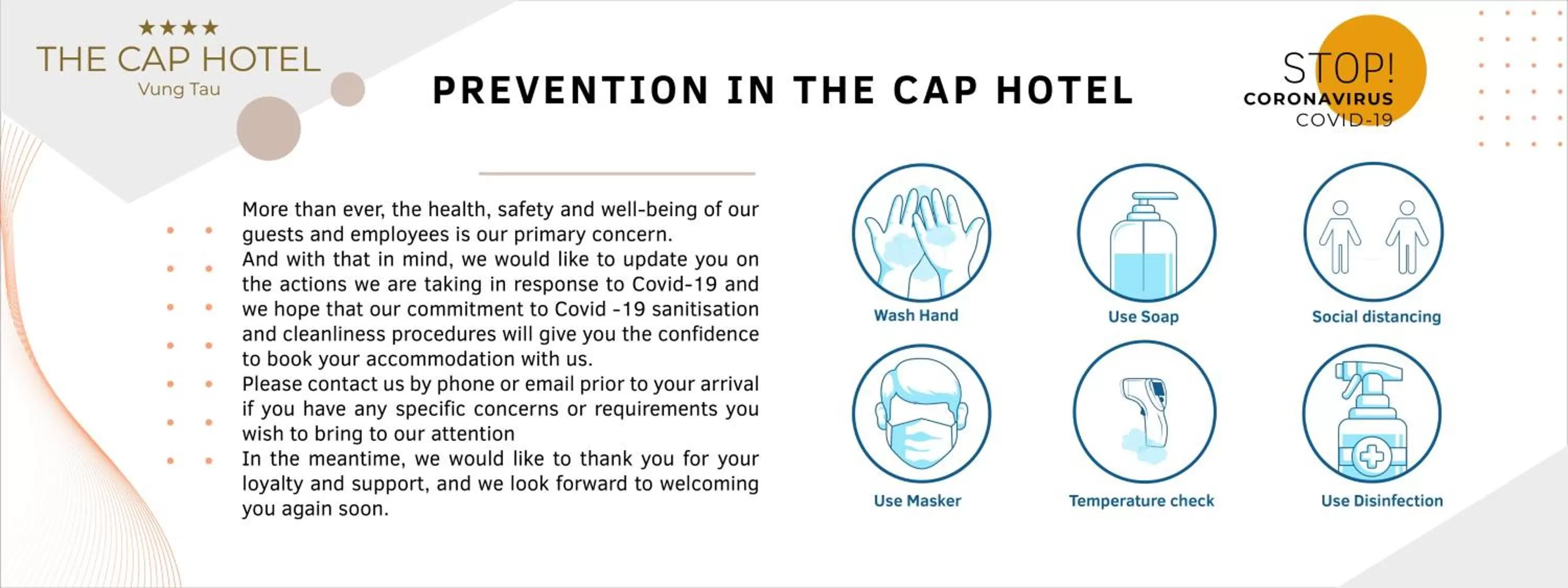 Activities in The Cap Hotel