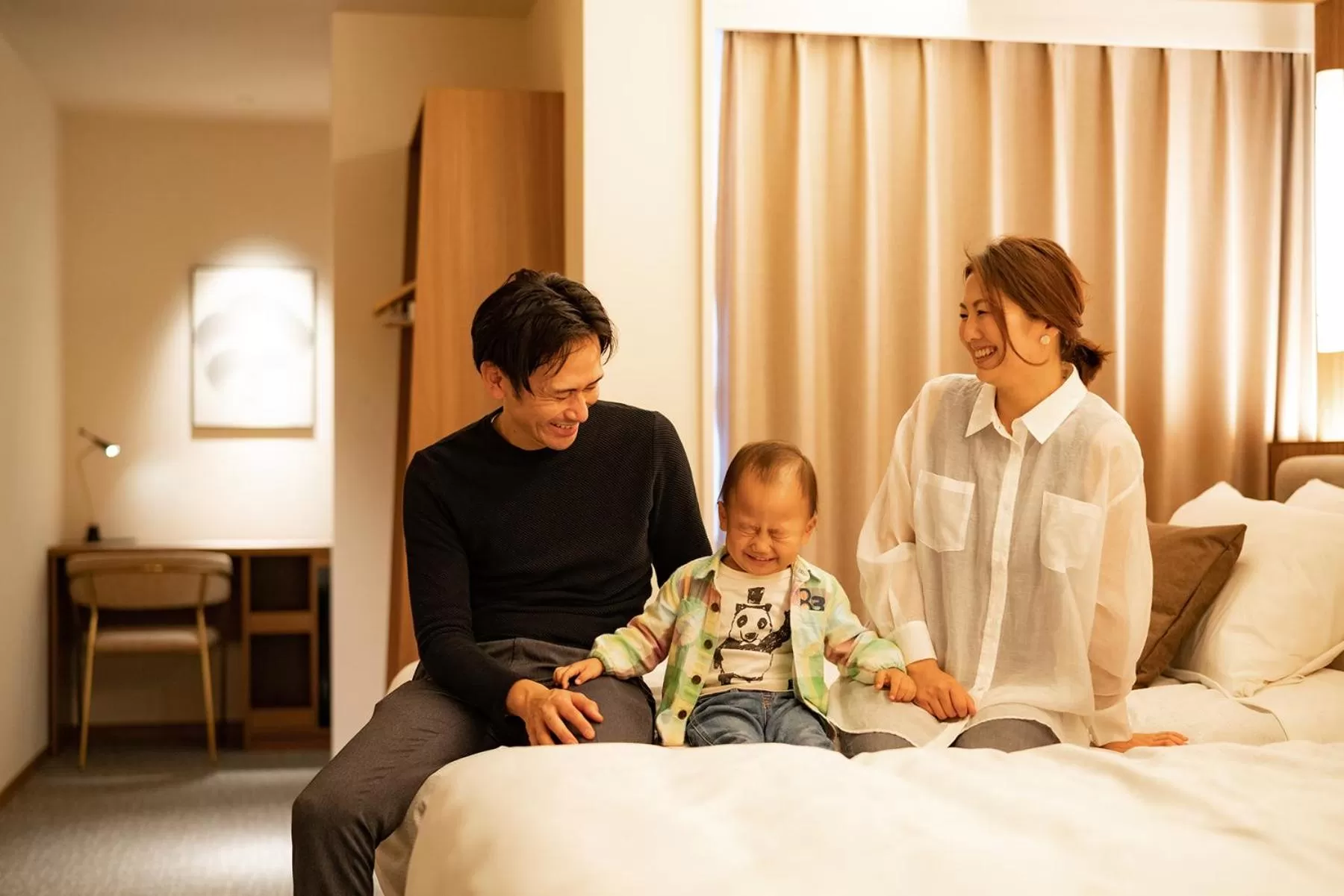 young children, Bed in The OneFive Terrace Fukuoka