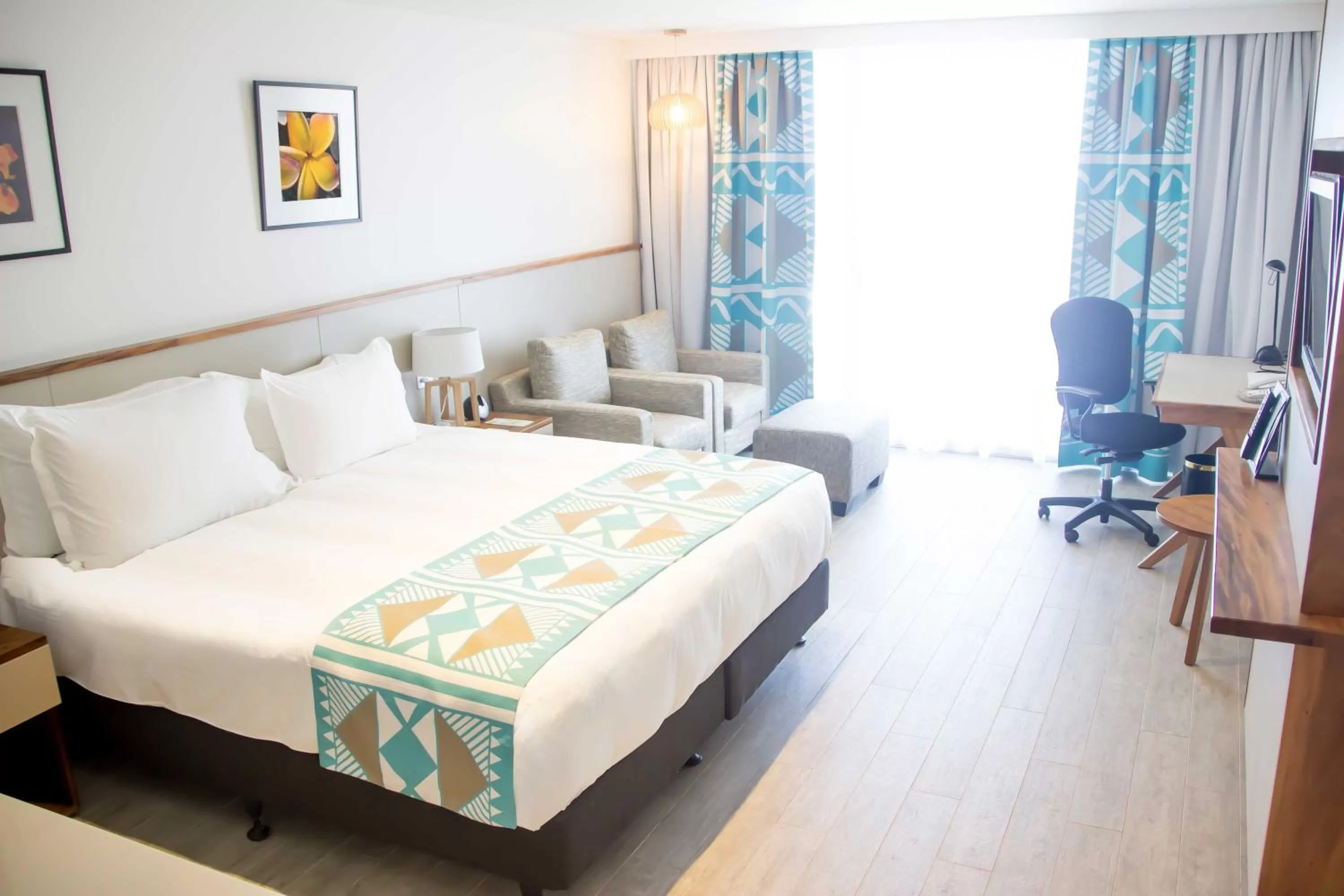 Photo of the whole room, Bed in Holiday Inn Suva by IHG