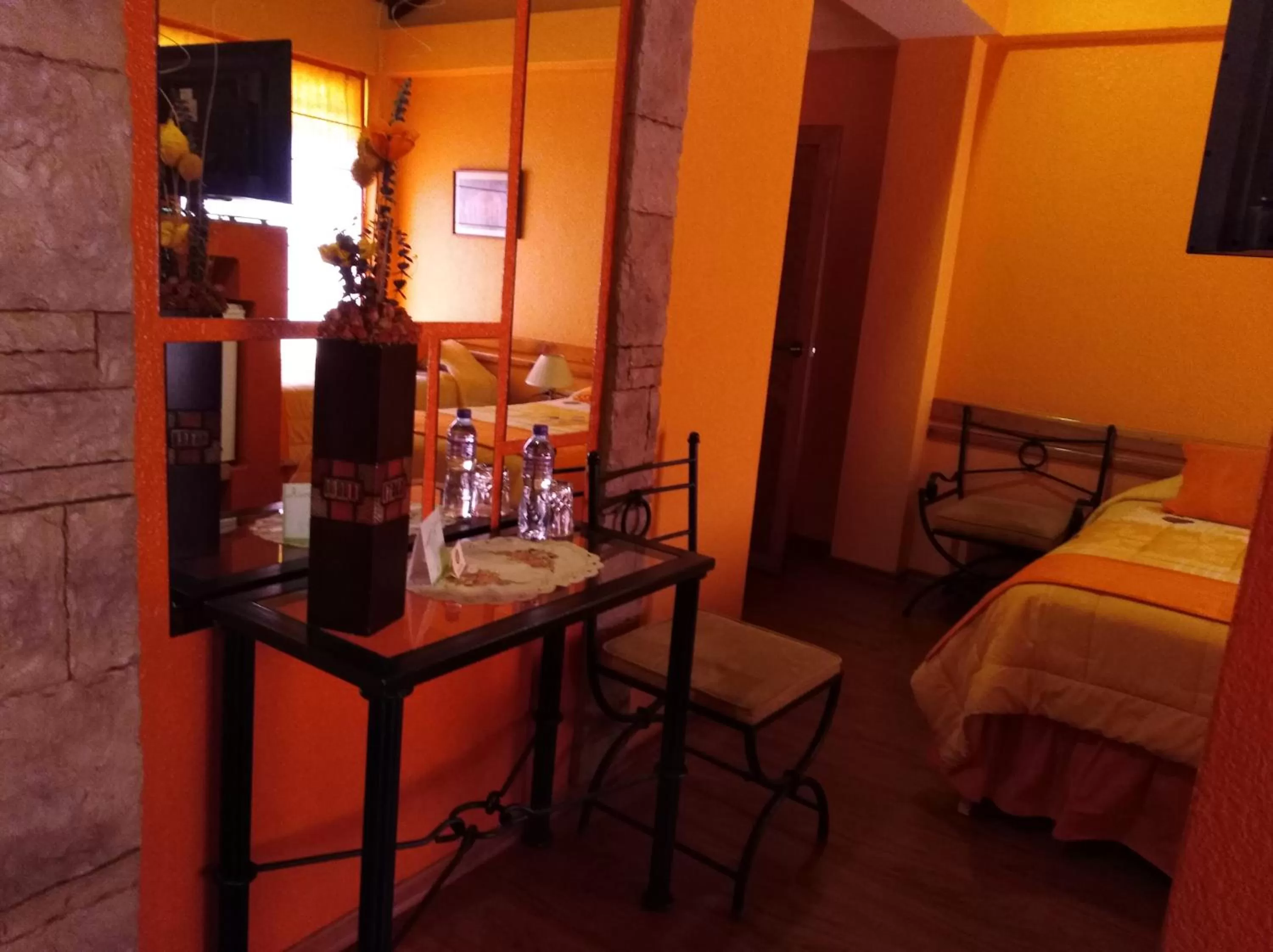 Decorative detail in Hotel Rodelu