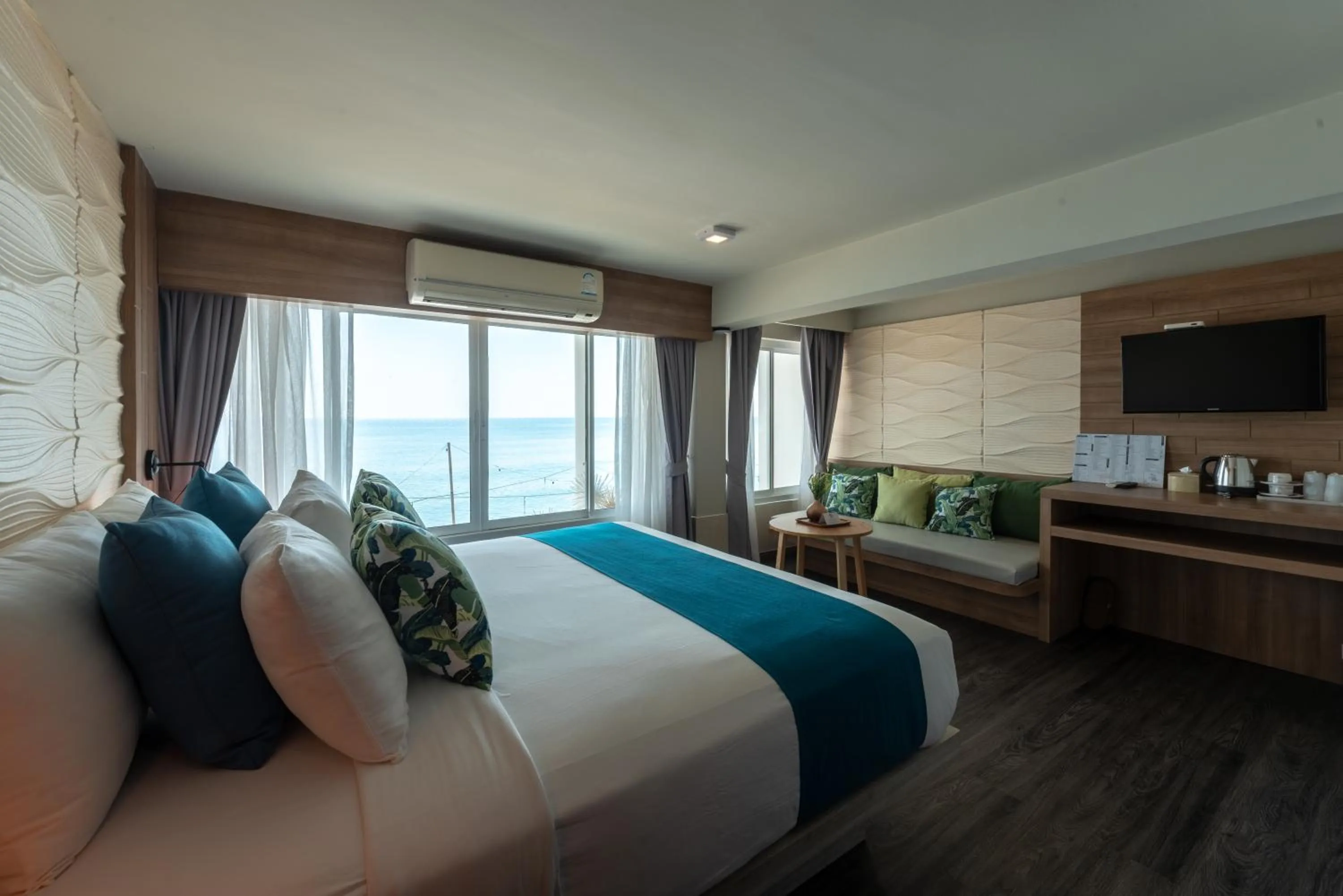 Bed in Maldives Beach Resort