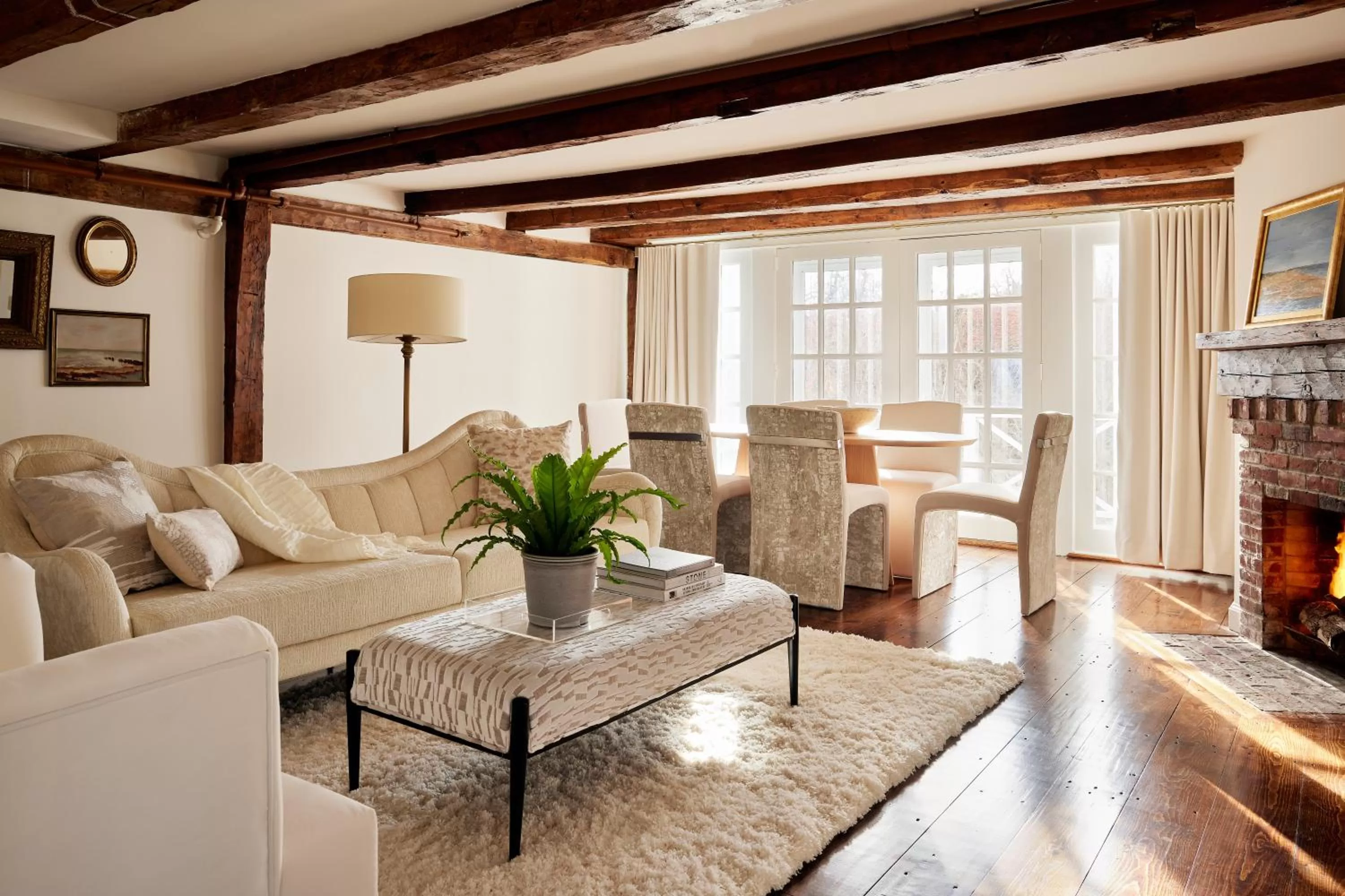 Living room in Kennebunkport Captains Collection