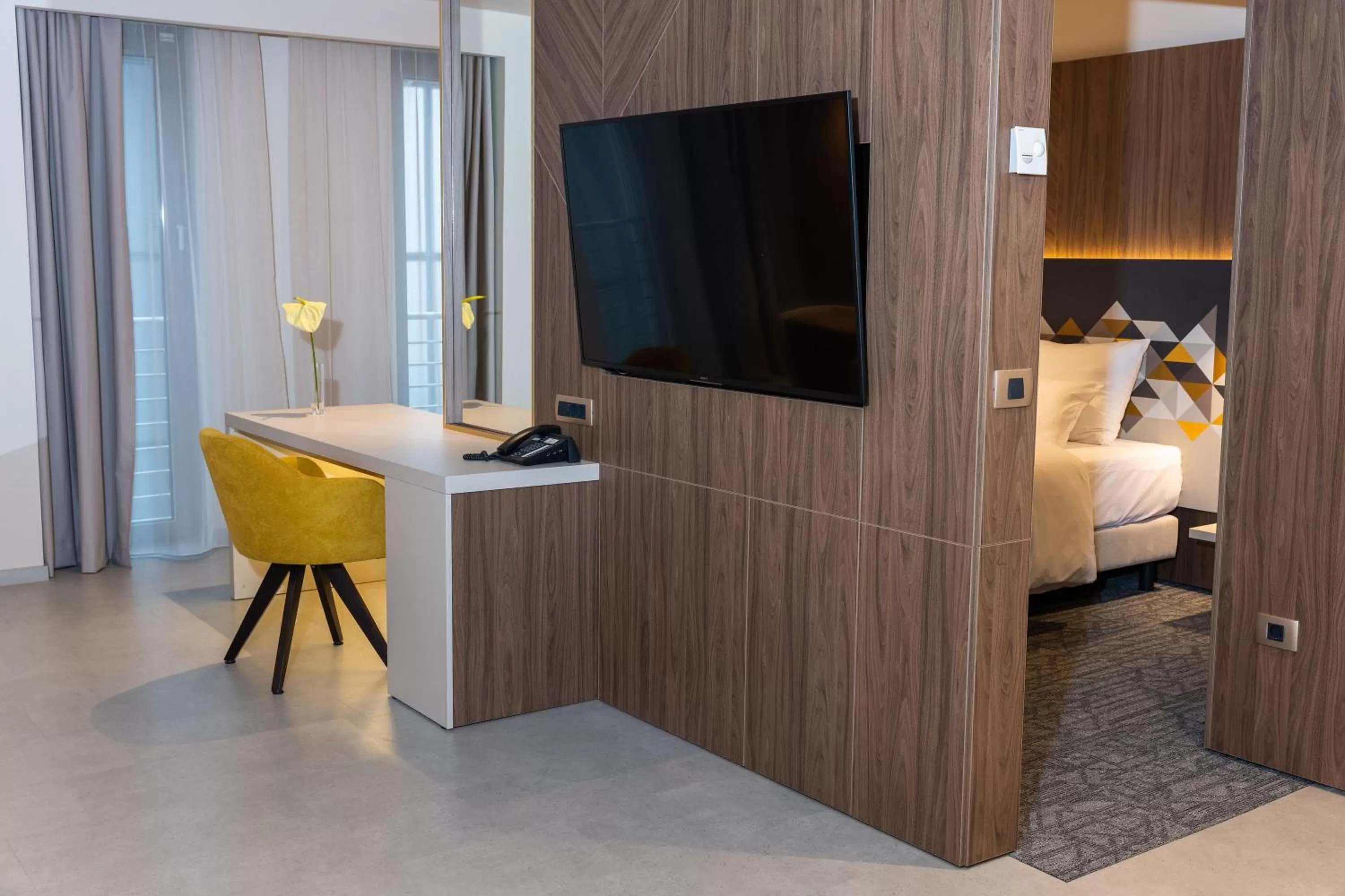 Photo of the whole room, Bed in Doubletree by Hilton Ljubljana