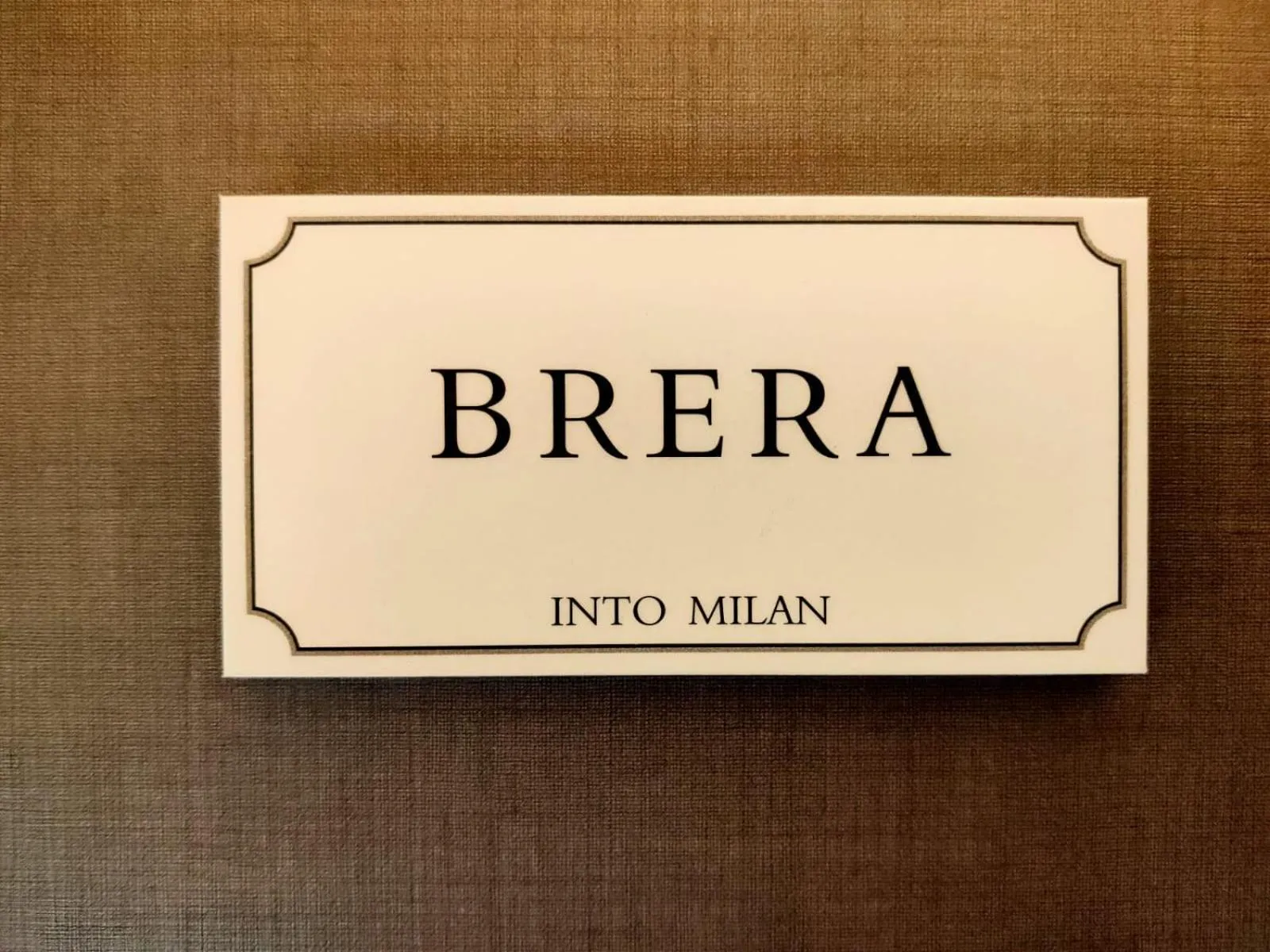 Decorative detail in INTO the heart of MILAN Aparthotel