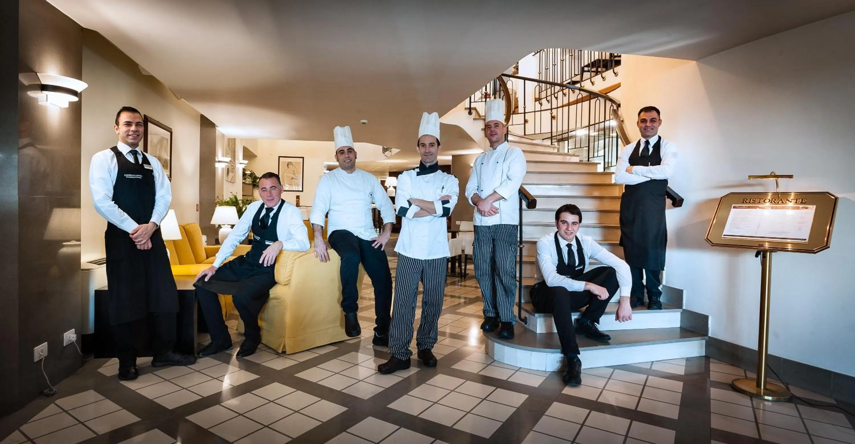 Staff in Sardegna Hotel - Suites & Restaurant
