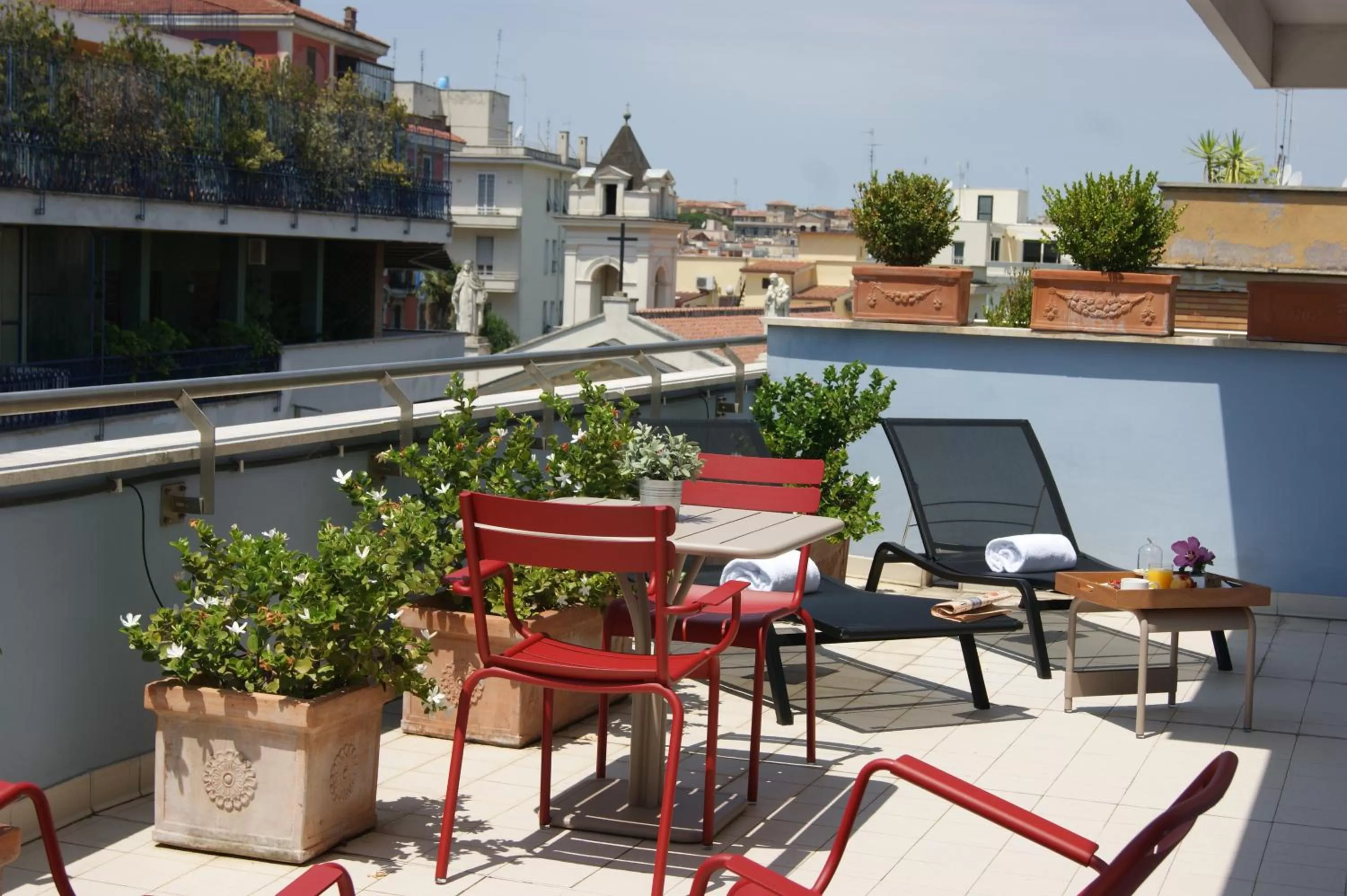 Patio in Hotel Mercure Roma Corso Trieste