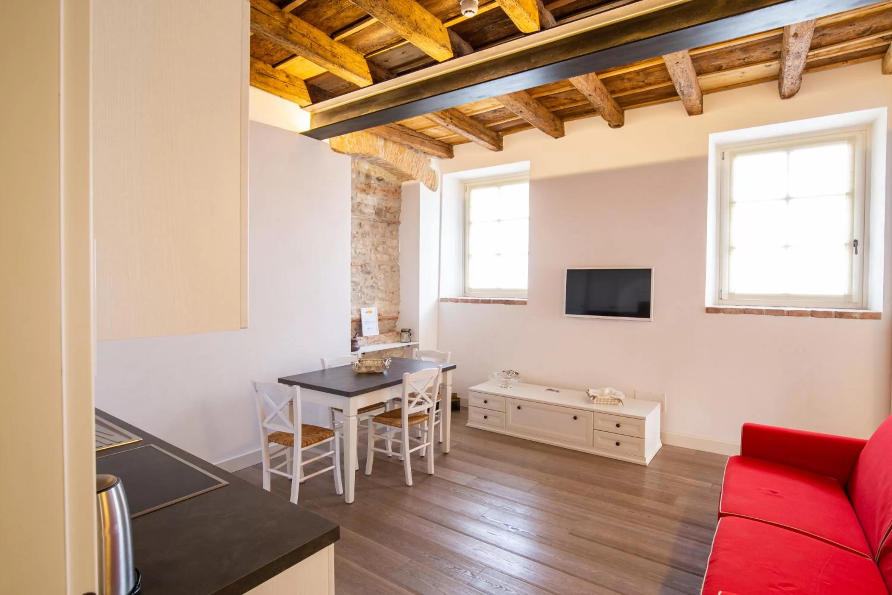 Dining area in Residence Corte San Carlo