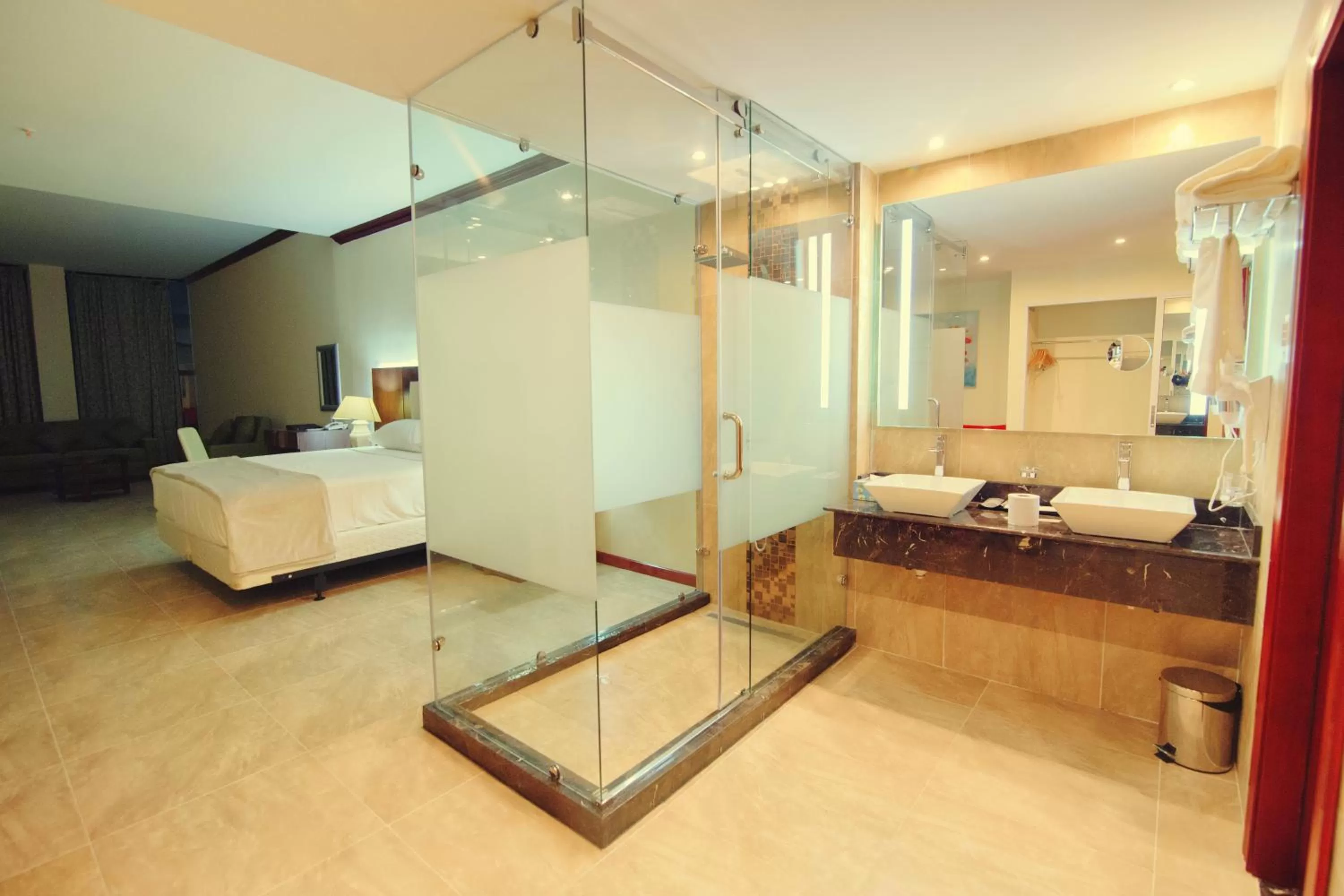 Bed in Ramada by Wyndham Princess Georgetown