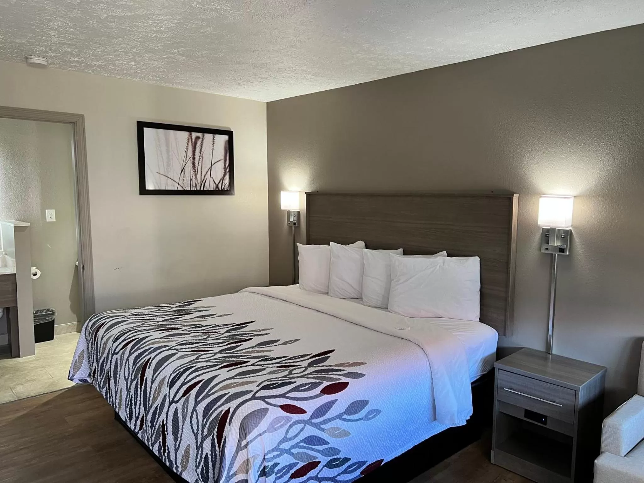 Photo of the whole room, Bed in Red Roof Inn Georgetown, KY