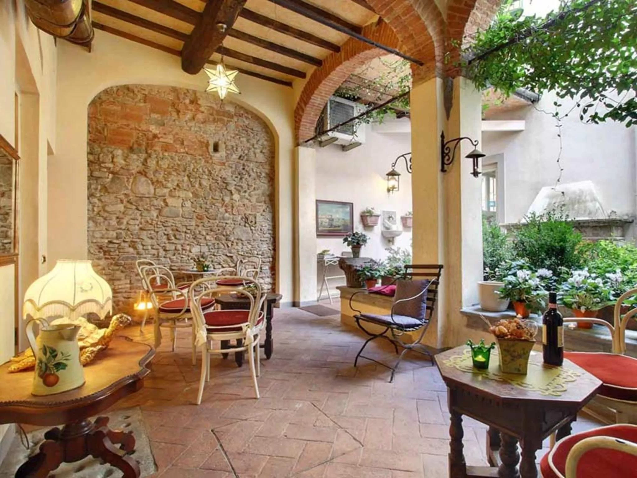 Patio in B&B Mr. My Resort