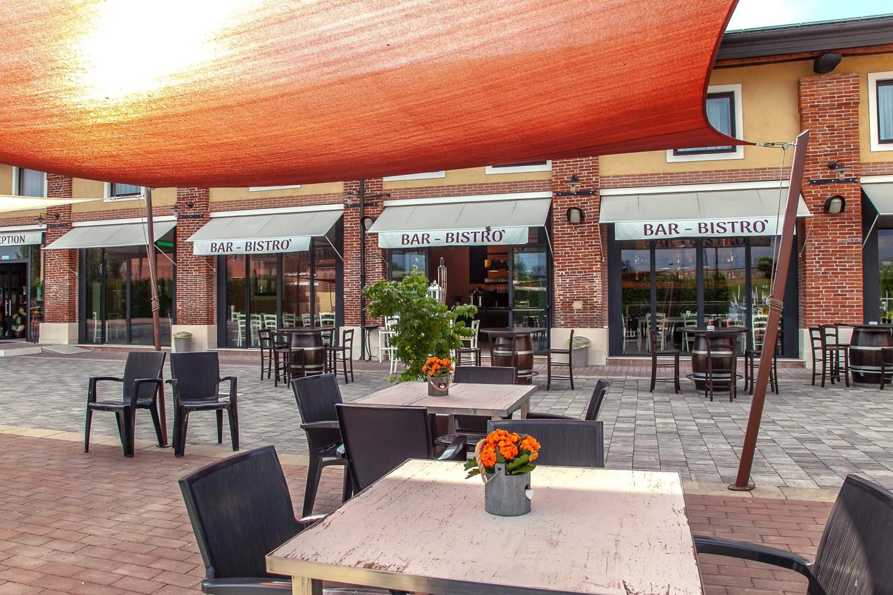 Patio in Fracanzana Hotel