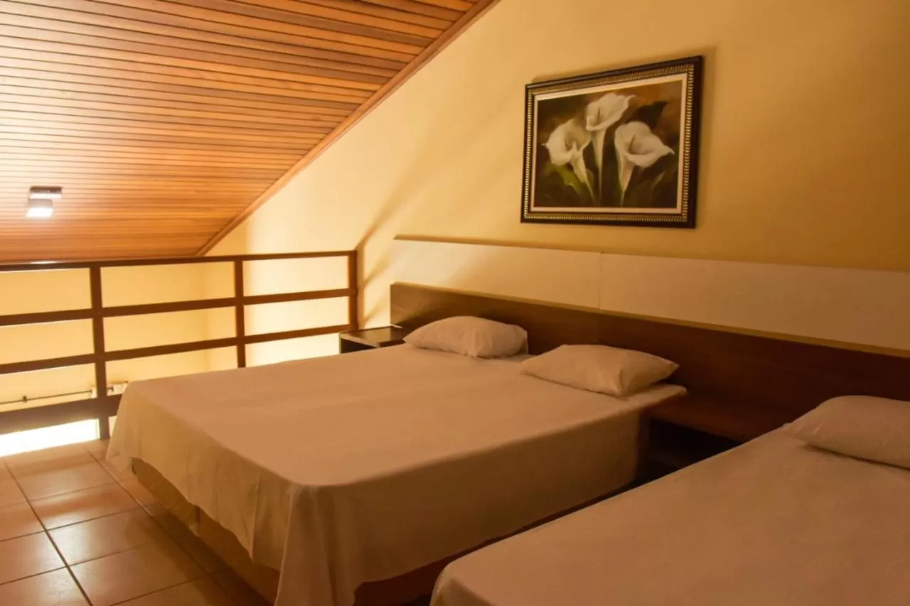 Bed in Rancharia Park Hotel