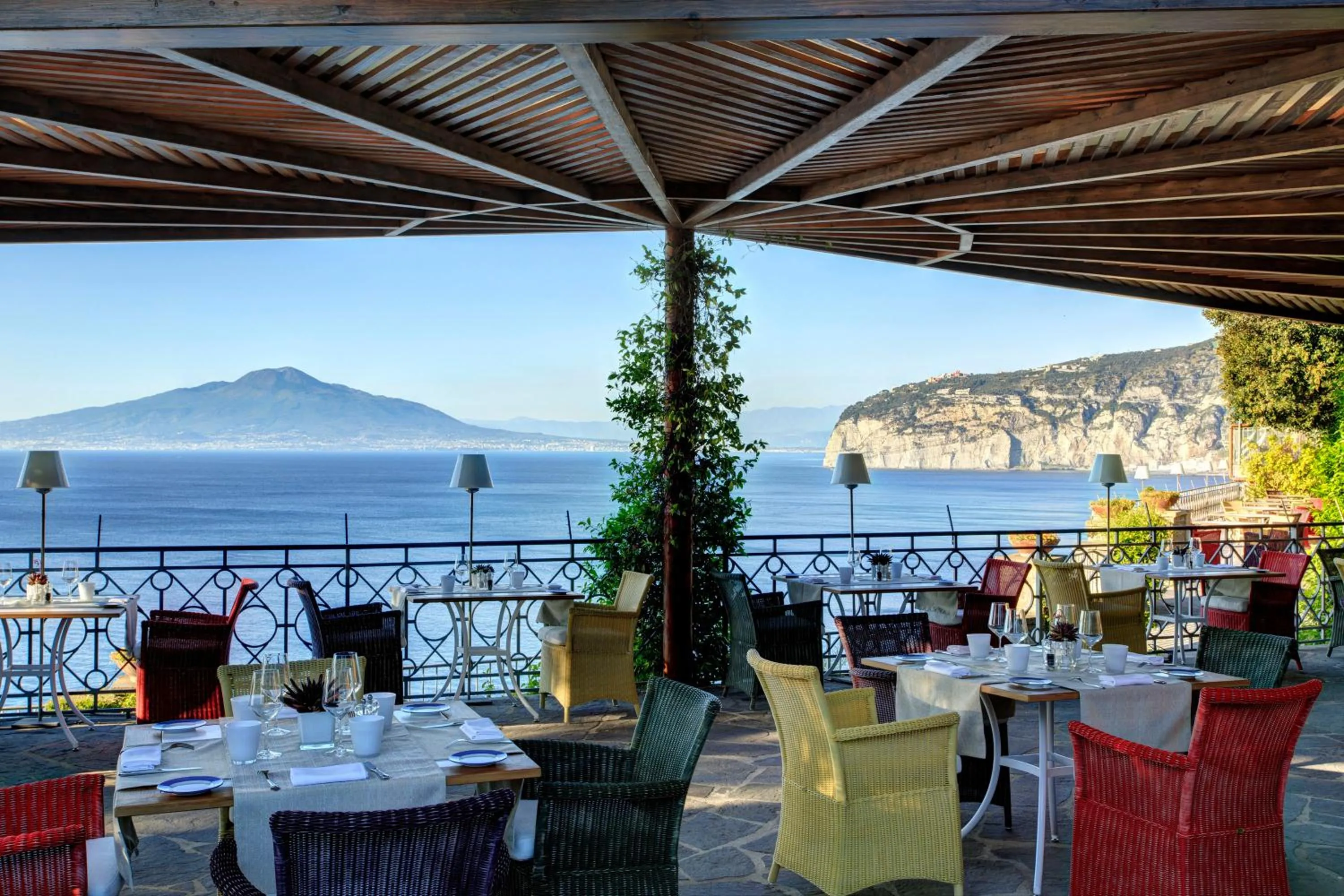 Restaurant/places to eat in Grand Hotel Ambasciatori