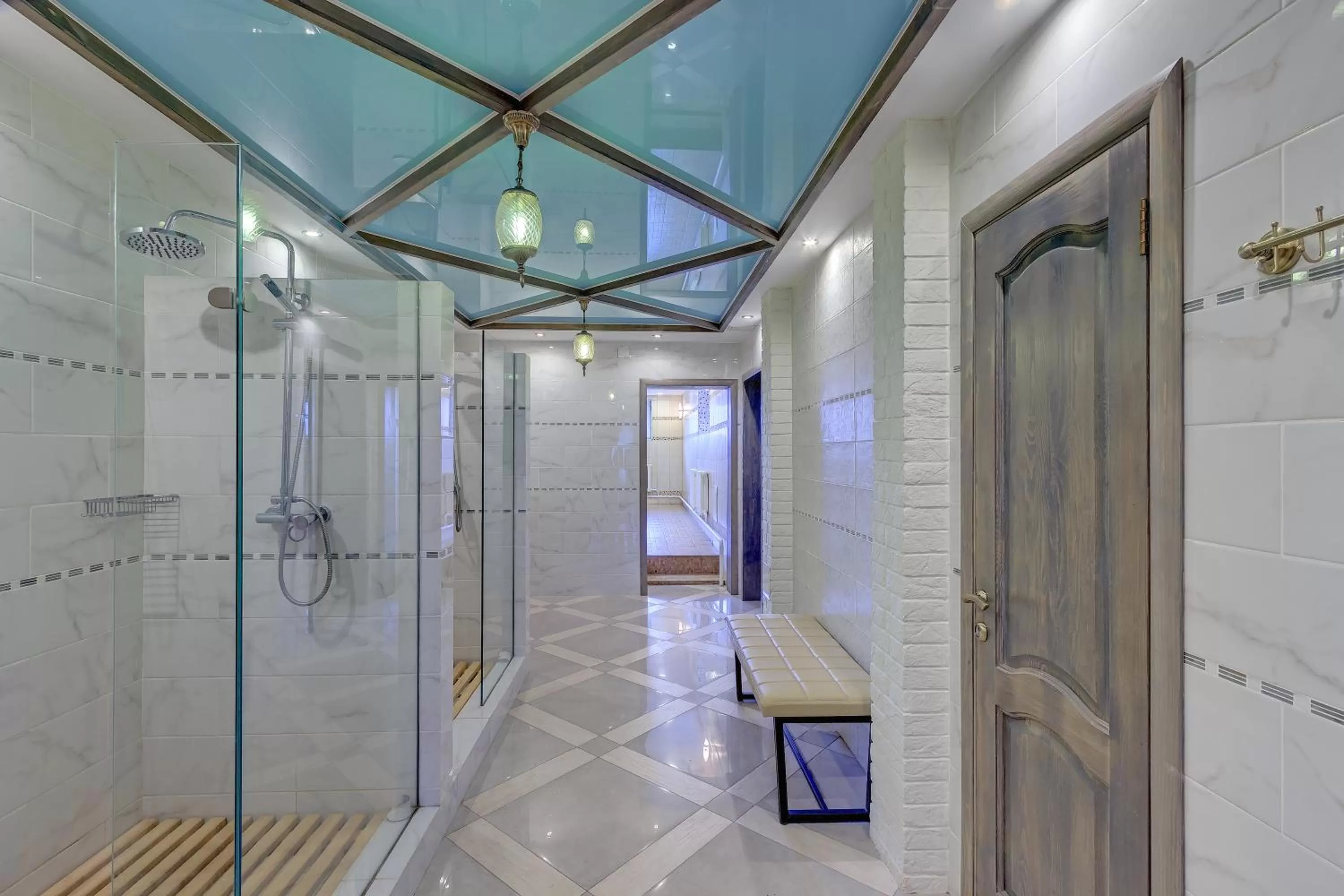 Shower in Resident Hotel Almaty