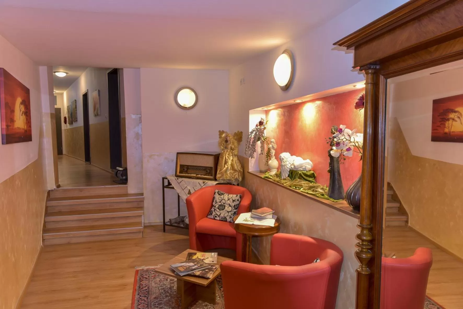 Seating Area in Hotel Ristorante Rostica