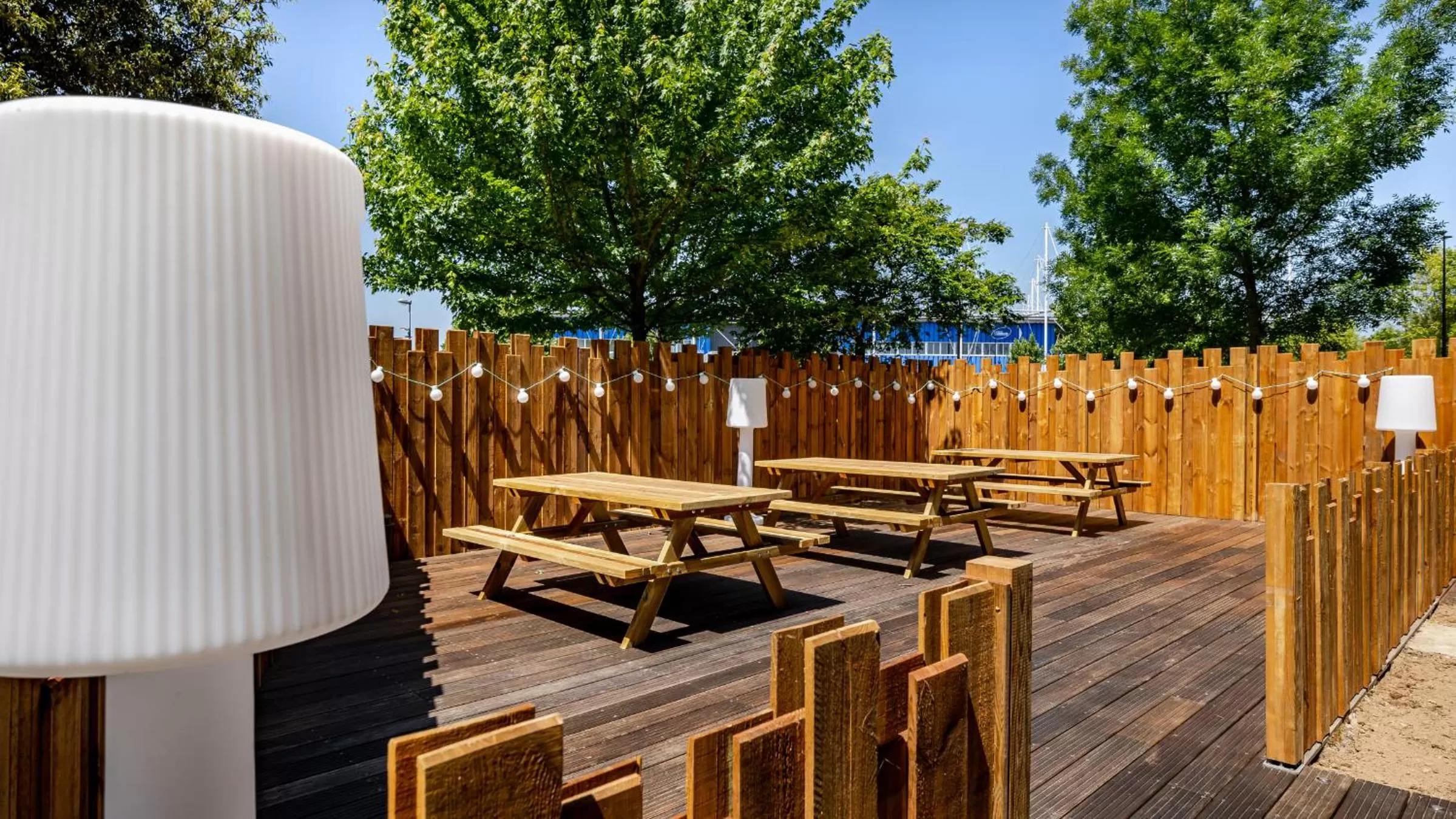 Patio in Akena Nantes Atlantis Zénith