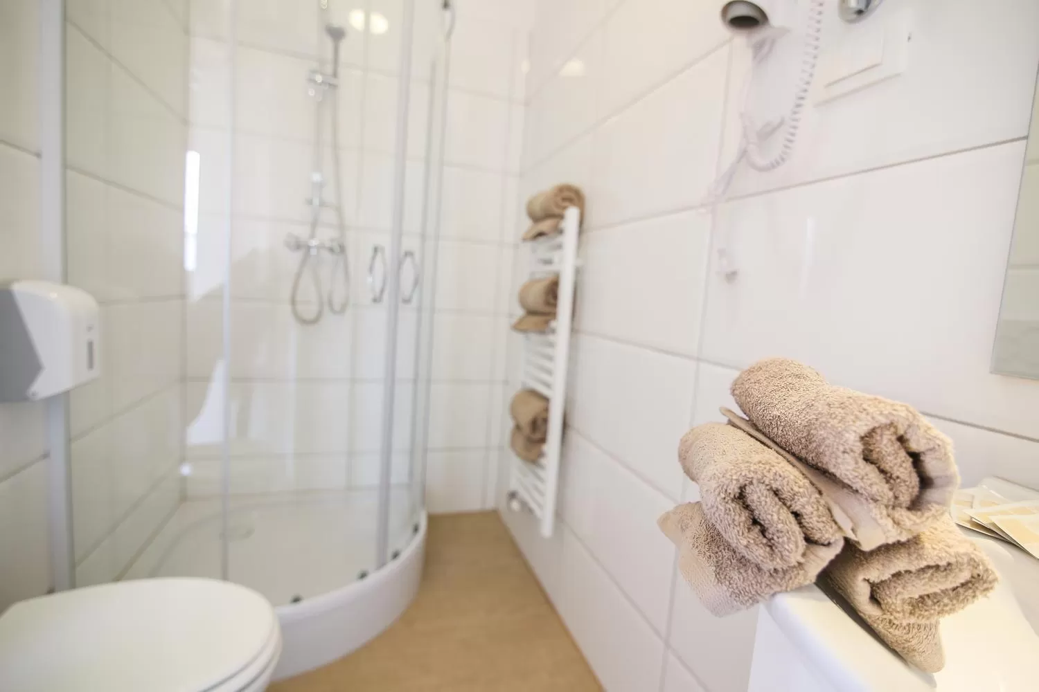 Shower in Hotel Vila Katrca