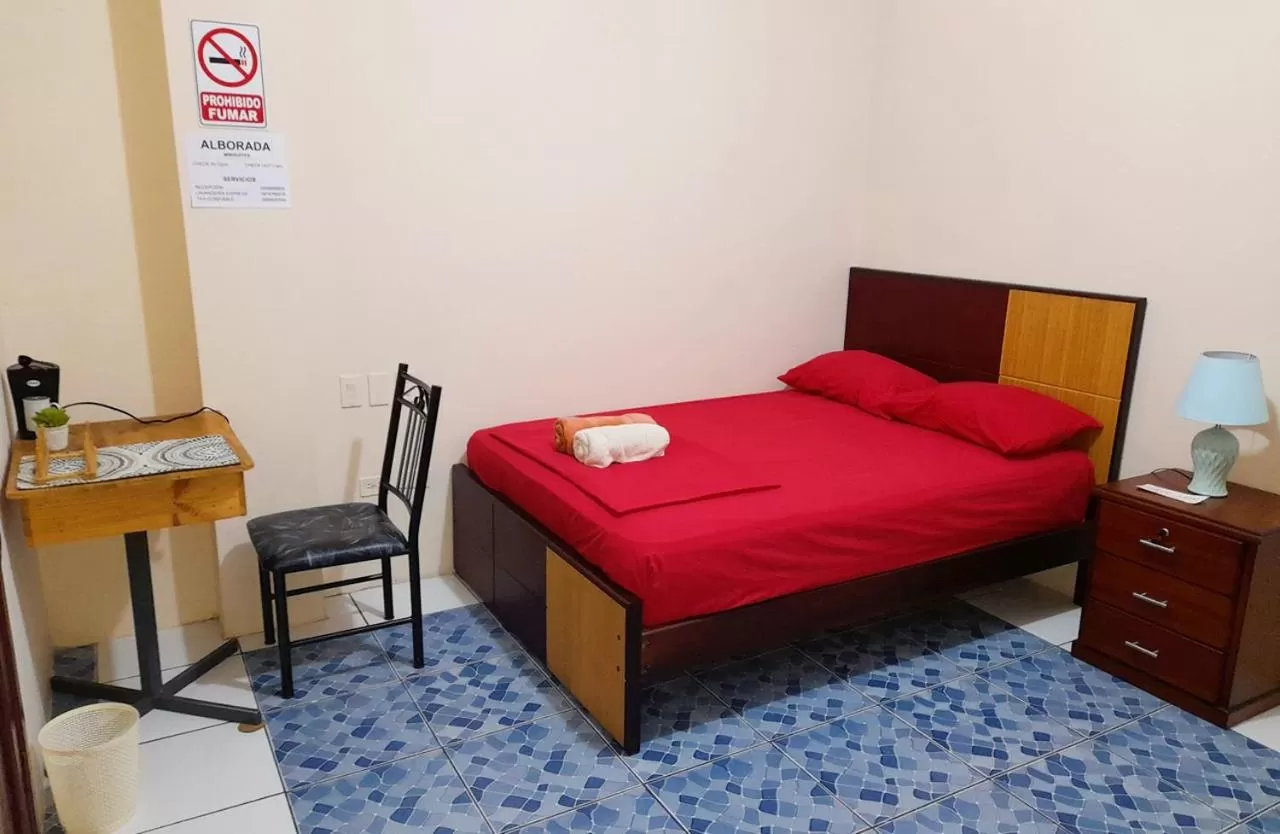 Bedroom, Bed in Alborada minisuites