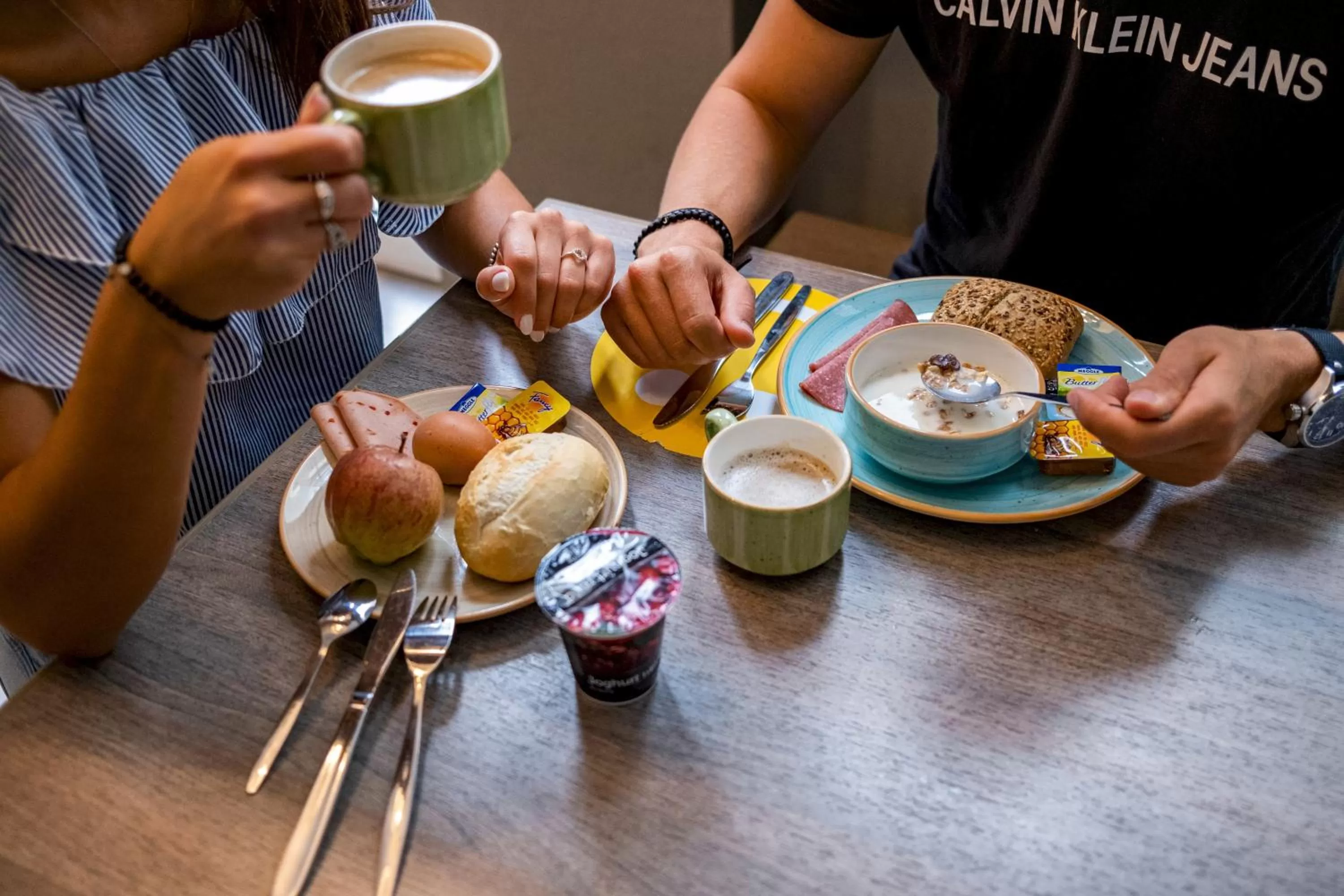 Breakfast in a&o München Hauptbahnhof